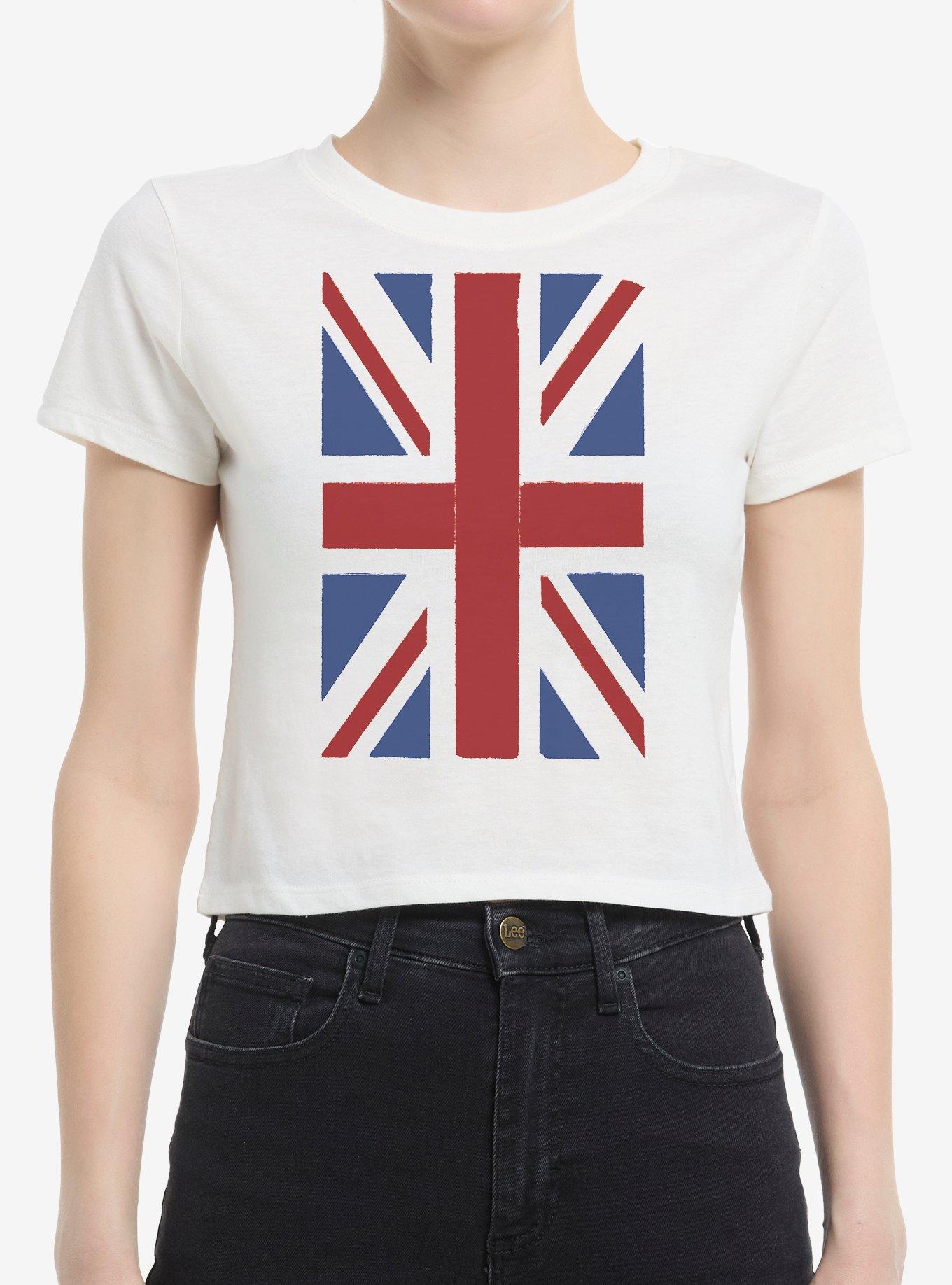 British Flag Girls Baby T-Shirt, , hi-res