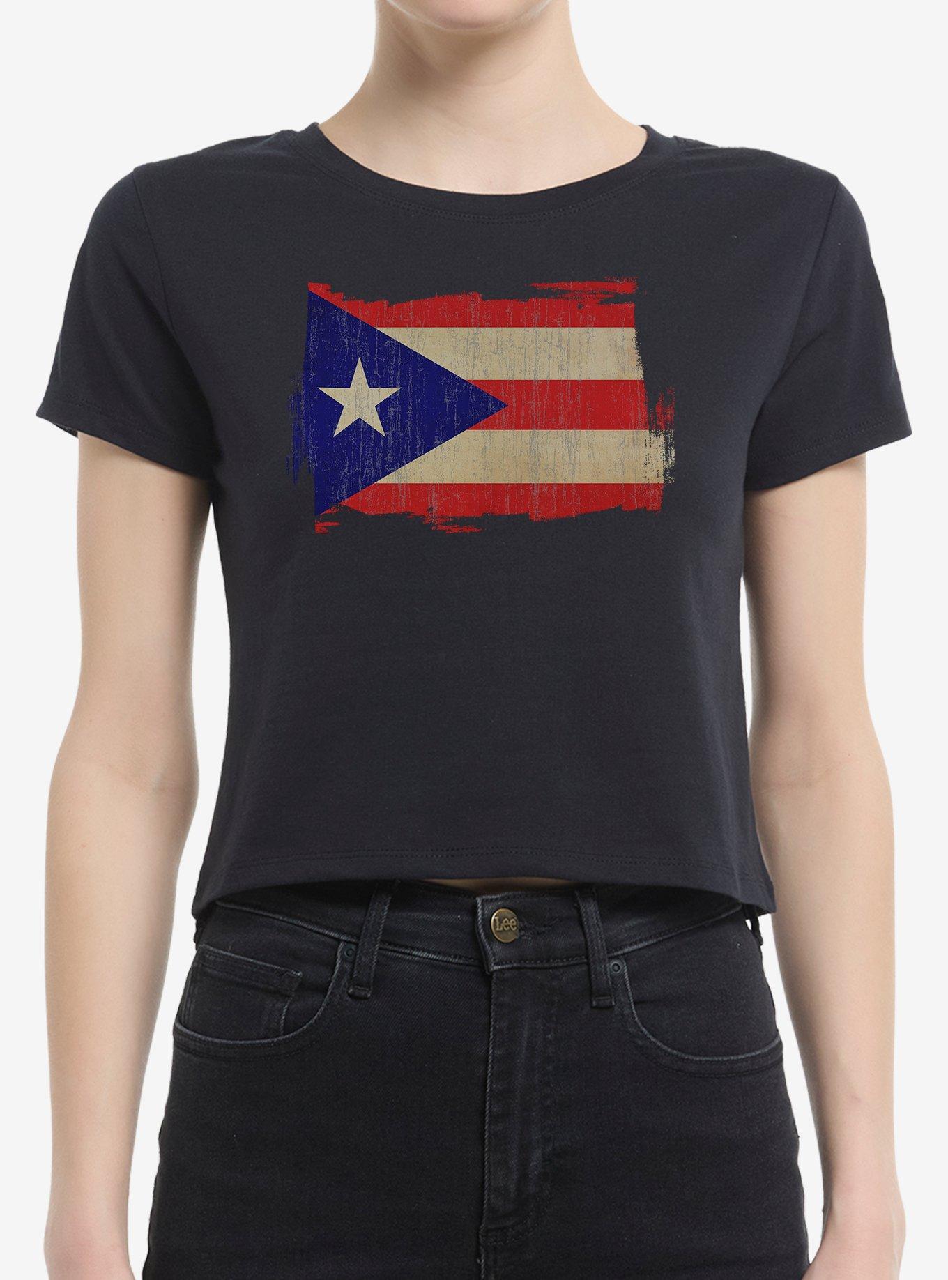 Puerto Rico Flag Girls Baby T-Shirt, , hi-res