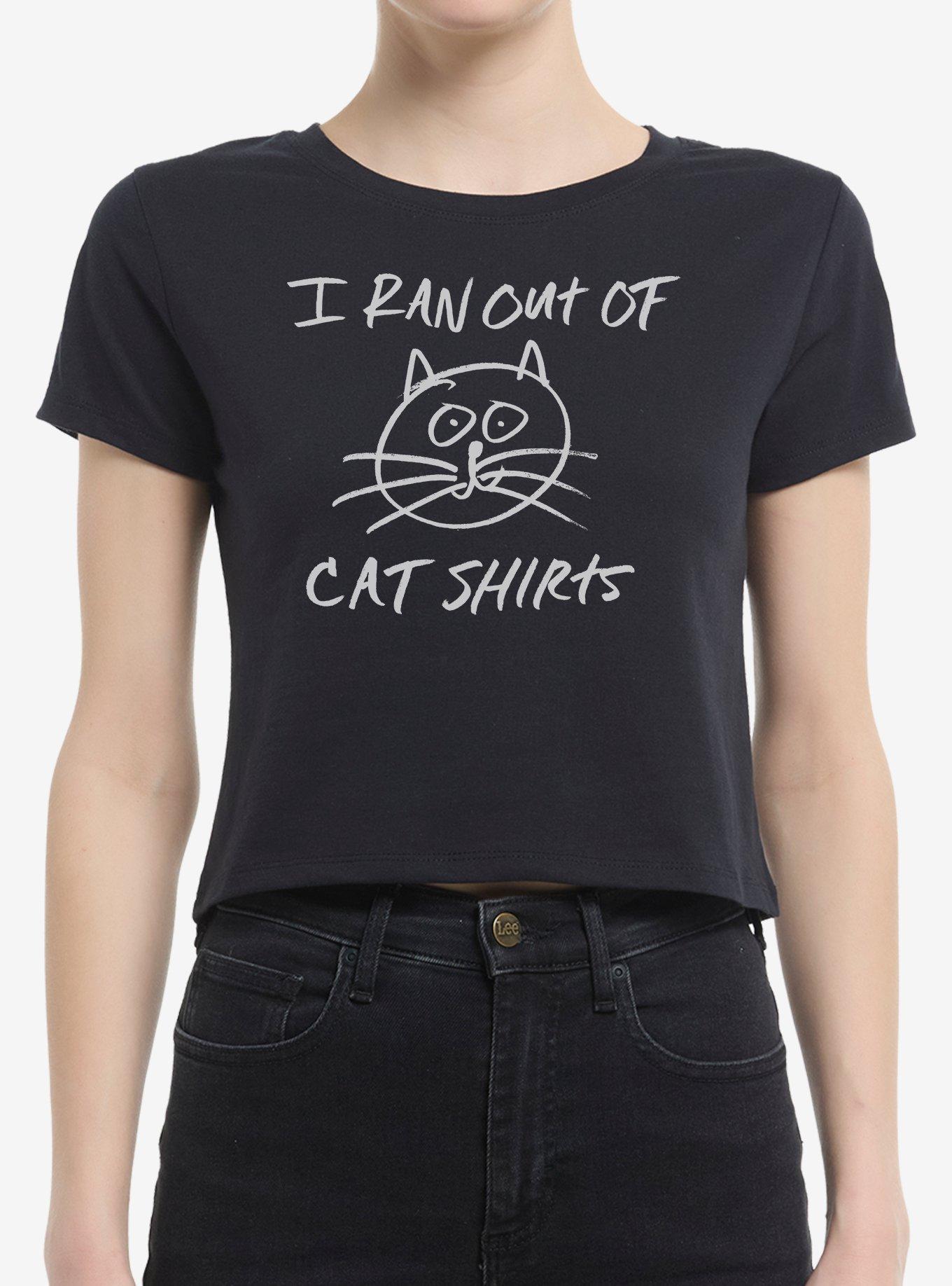 Ran Out Of Cat Shirts Girls Baby T-Shirt, , hi-res