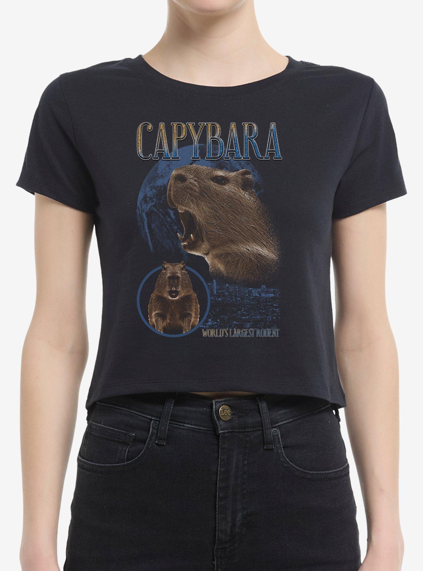 Capybara The World's Largest Rodent Girls Baby T-Shirt, , hi-res