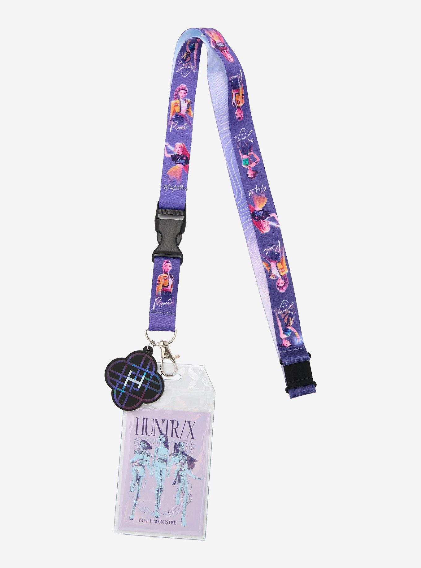 KPop Demon Hunters Huntrix Lanyard Hot Topic Exclusive, , hi-res