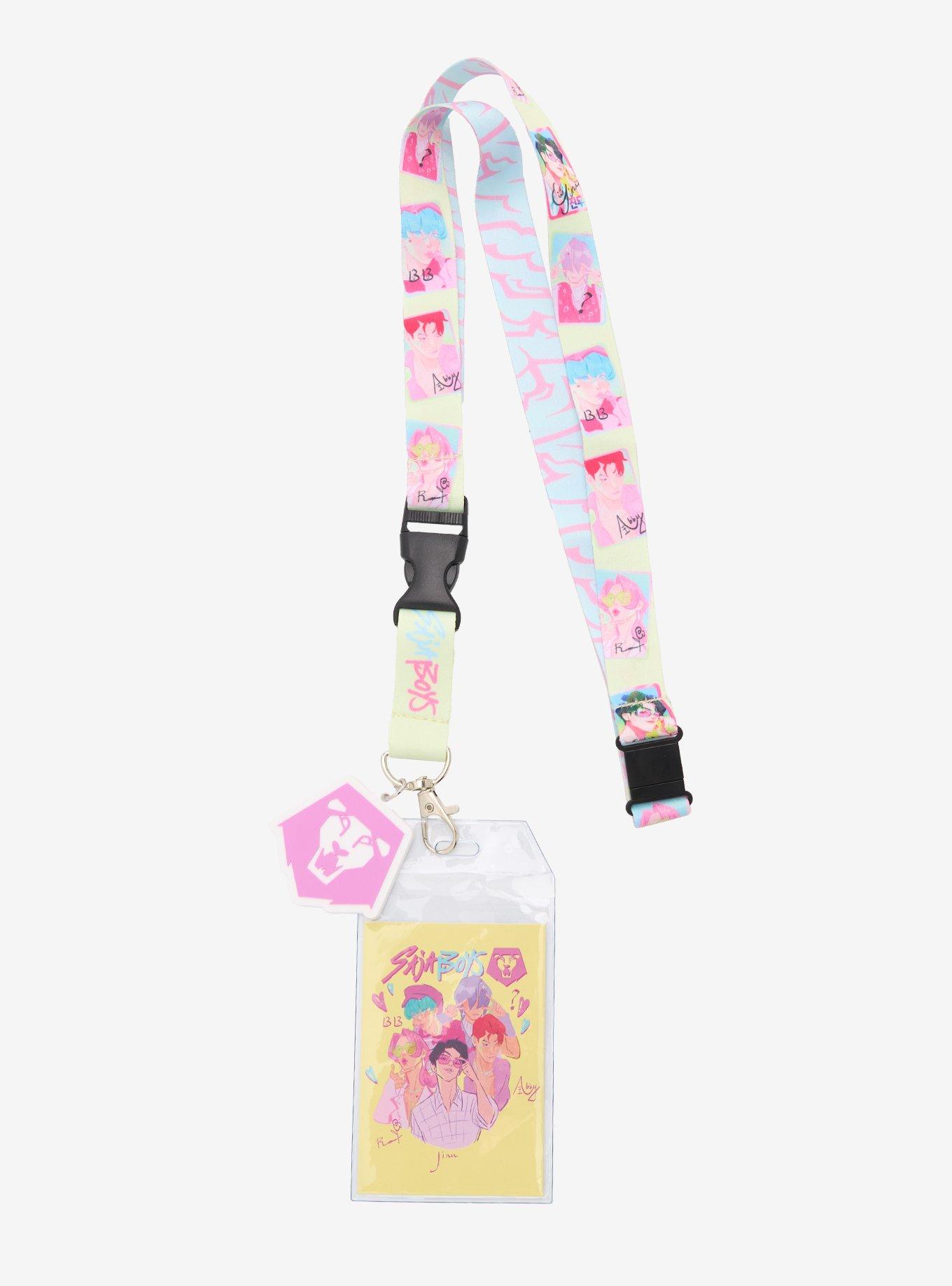 KPop Demon Hunters Saja Boys Lanyard Hot Topic Exclusive, , hi-res