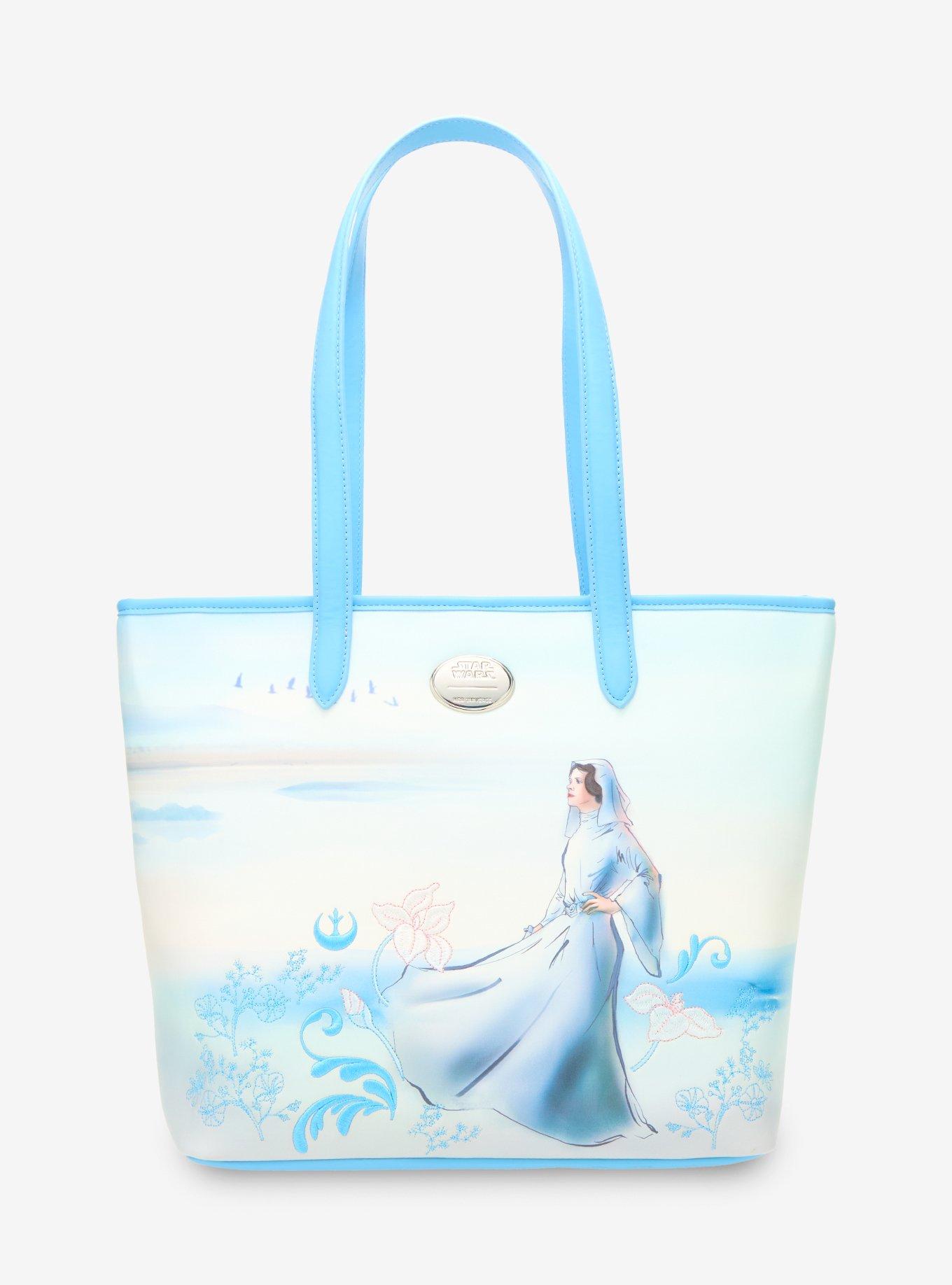 Her Universe Star Wars Leia Floral Tote Bag Her Universe Exclusive, , hi-res