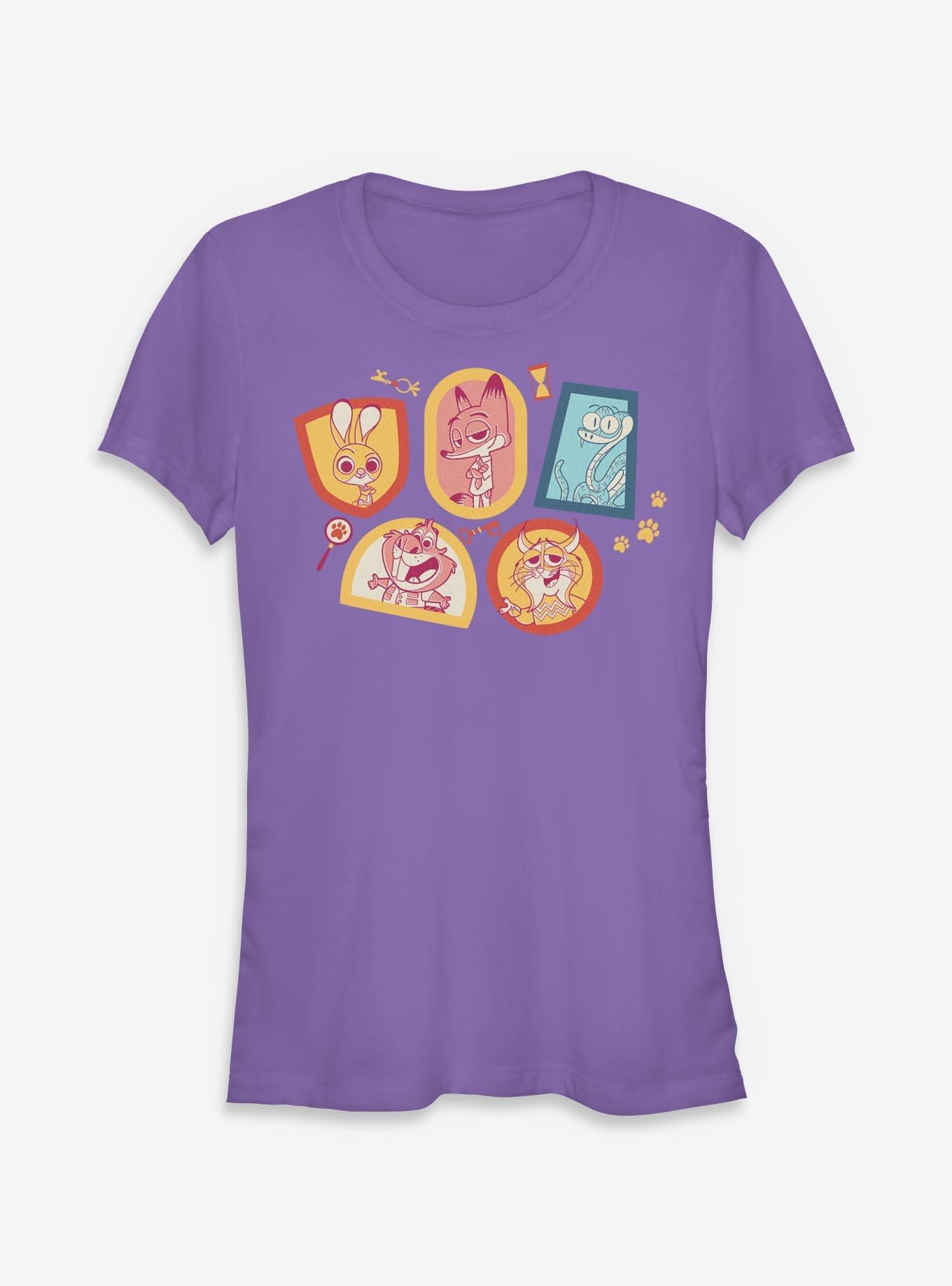 Zootopia 2 Portraits Girls T-Shirt