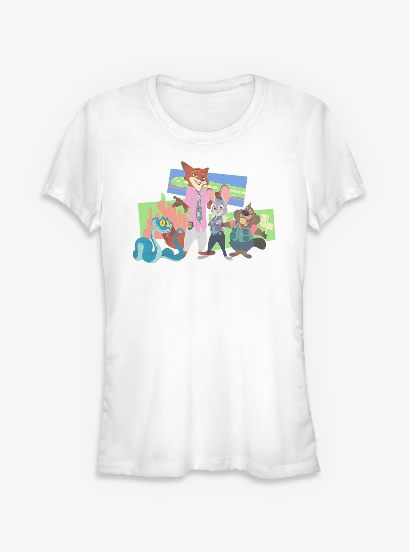 Zootopia 2 The Gang Girls T-Shirt, , hi-res