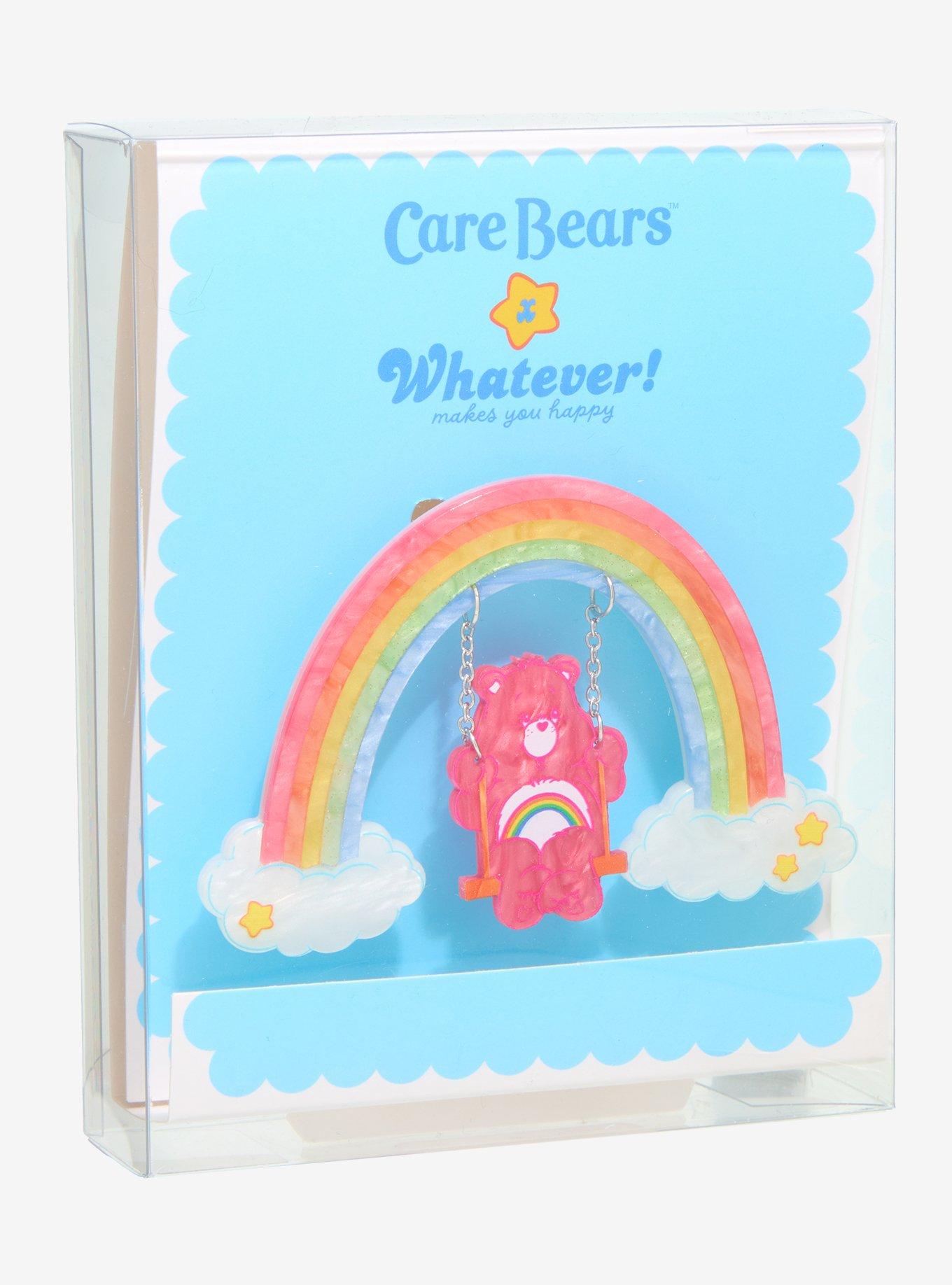 Whatever! Makes You Happy Care Bears Cheer Bear Rainbow Pin, , hi-res