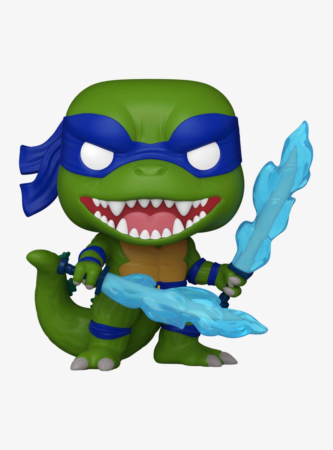 Funko Teenage Mutant Ninja Turtles X Godzilla Pop! Animation Leonardo X Godzilla Vinyl Figure, , hi-res