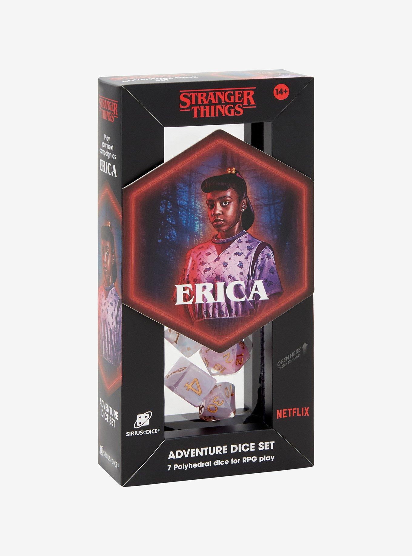 Stranger Things Erica Adventure Dice Set, , hi-res