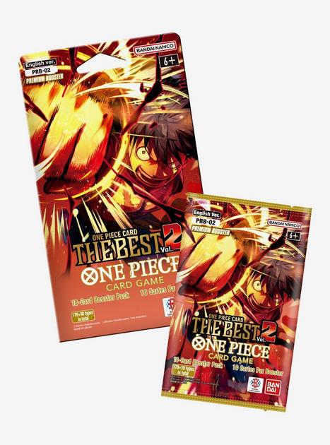 Bandai One Piece Card Game: The Best Vol. 2 Booster Pack | Hot Topic