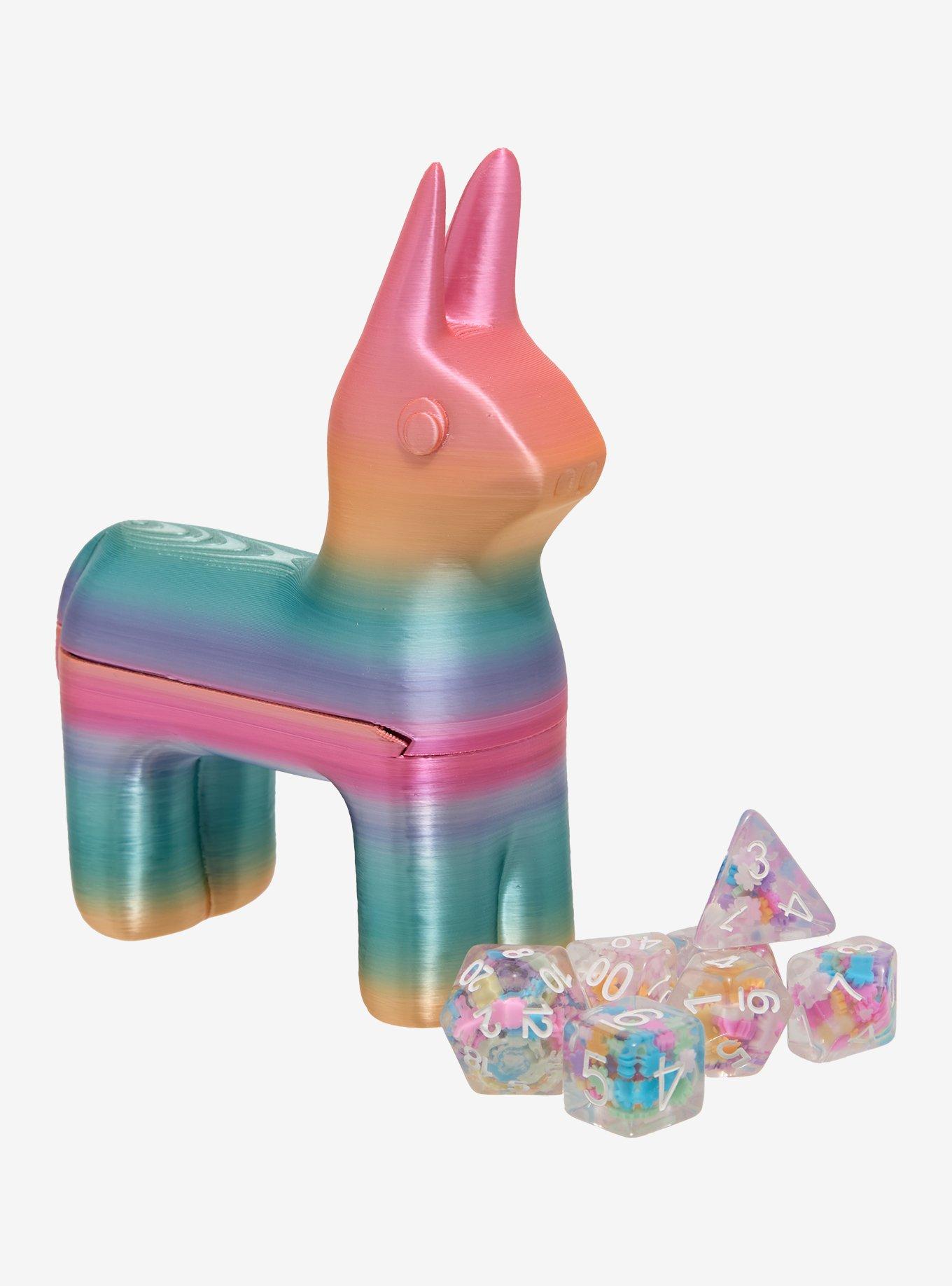 Pi&ntilde;ata Polyhedral Dice Set Hot Topic Exclusive, , hi-res