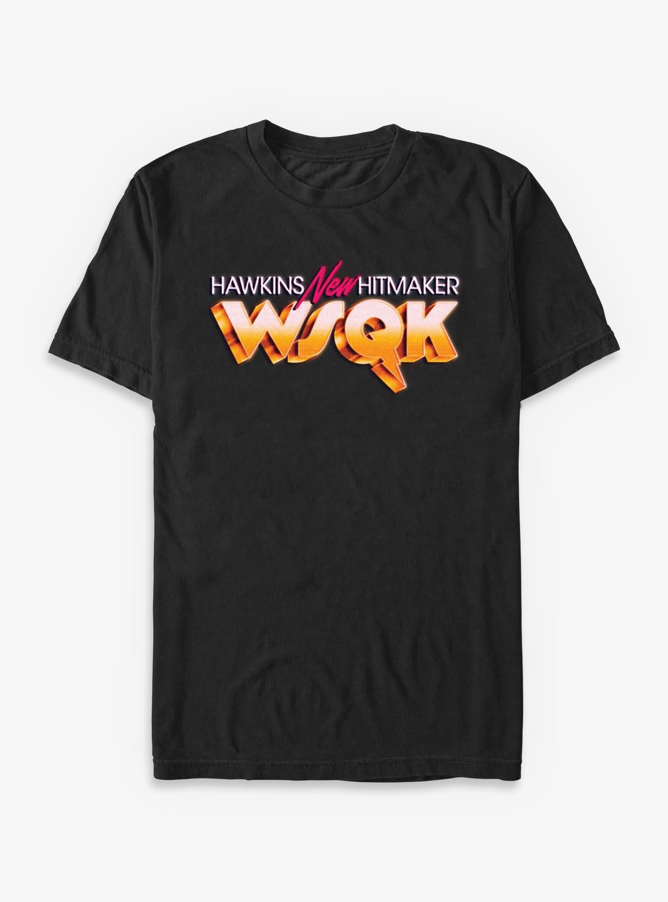 Stranger Things Hawkins New Hitmaker WSQK T-Shirt, , hi-res