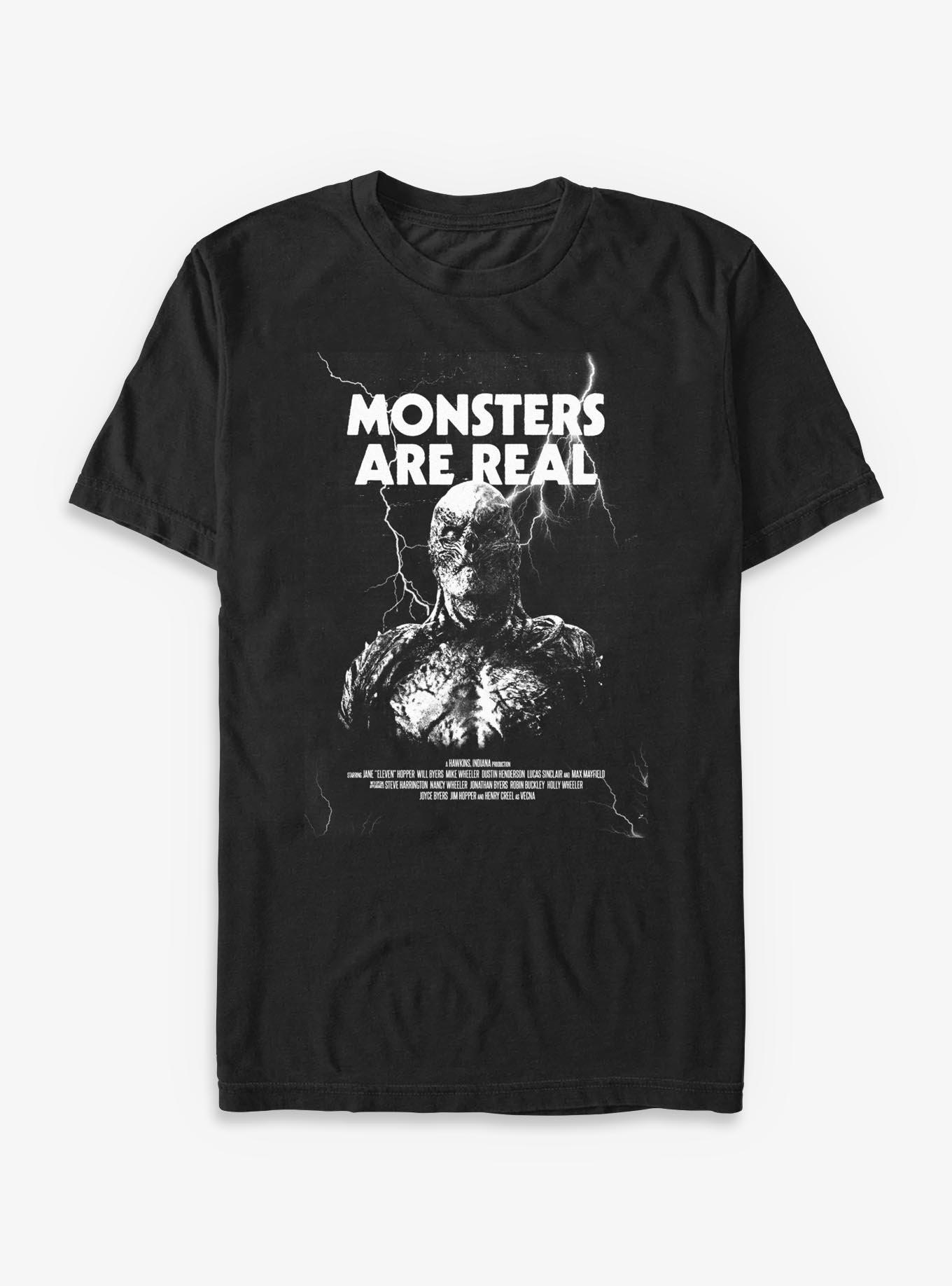 Stranger Things Monsters Are Real T-Shirt, , hi-res