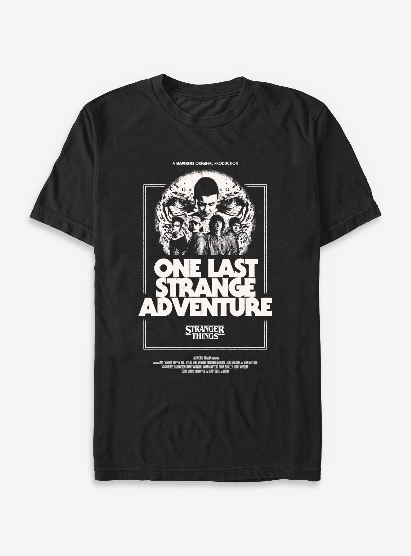 Stranger Things A Hawkins Original Production T-Shirt, BLACK, hi-res