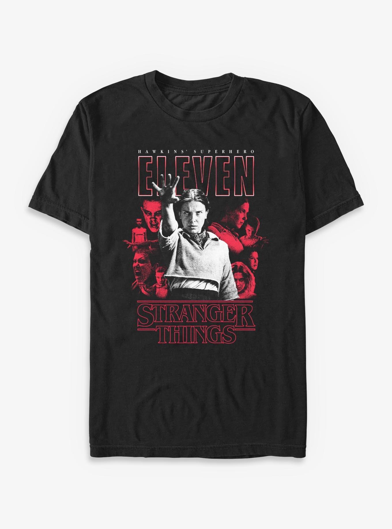 Stranger Things Hawkin'S Superhero T-Shirt