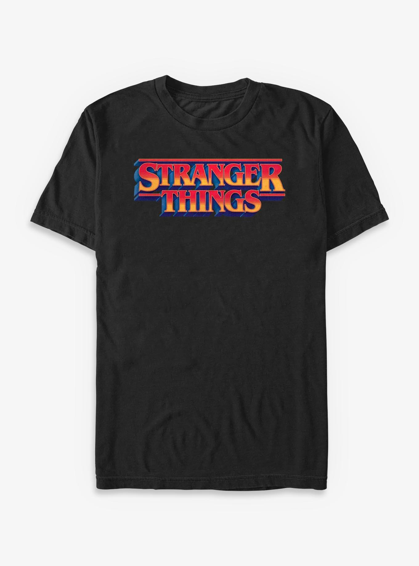 Stranger Things Retro Logo T-Shirt, , hi-res