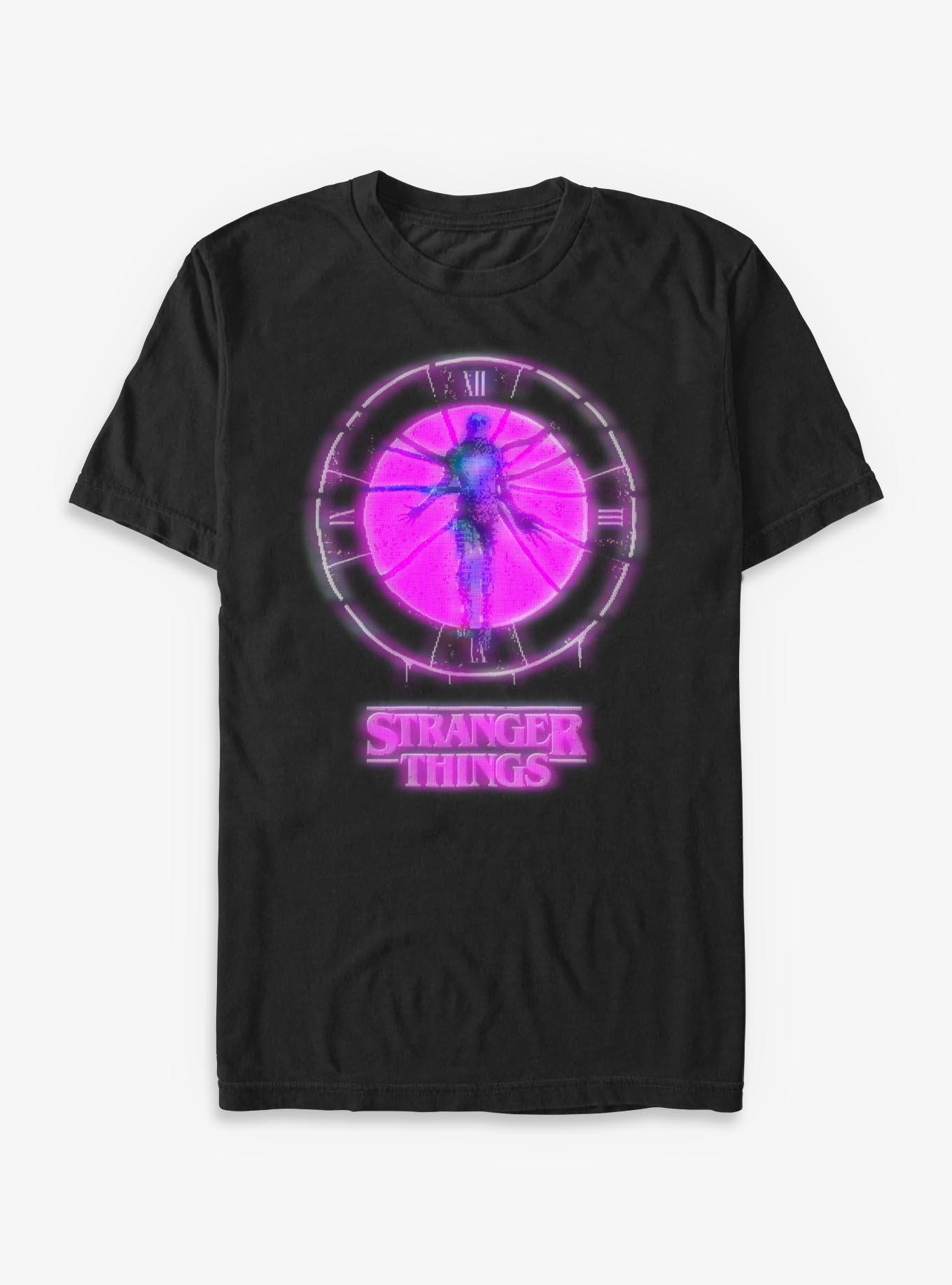 Stranger Things Vecna Pink Neon T-Shirt