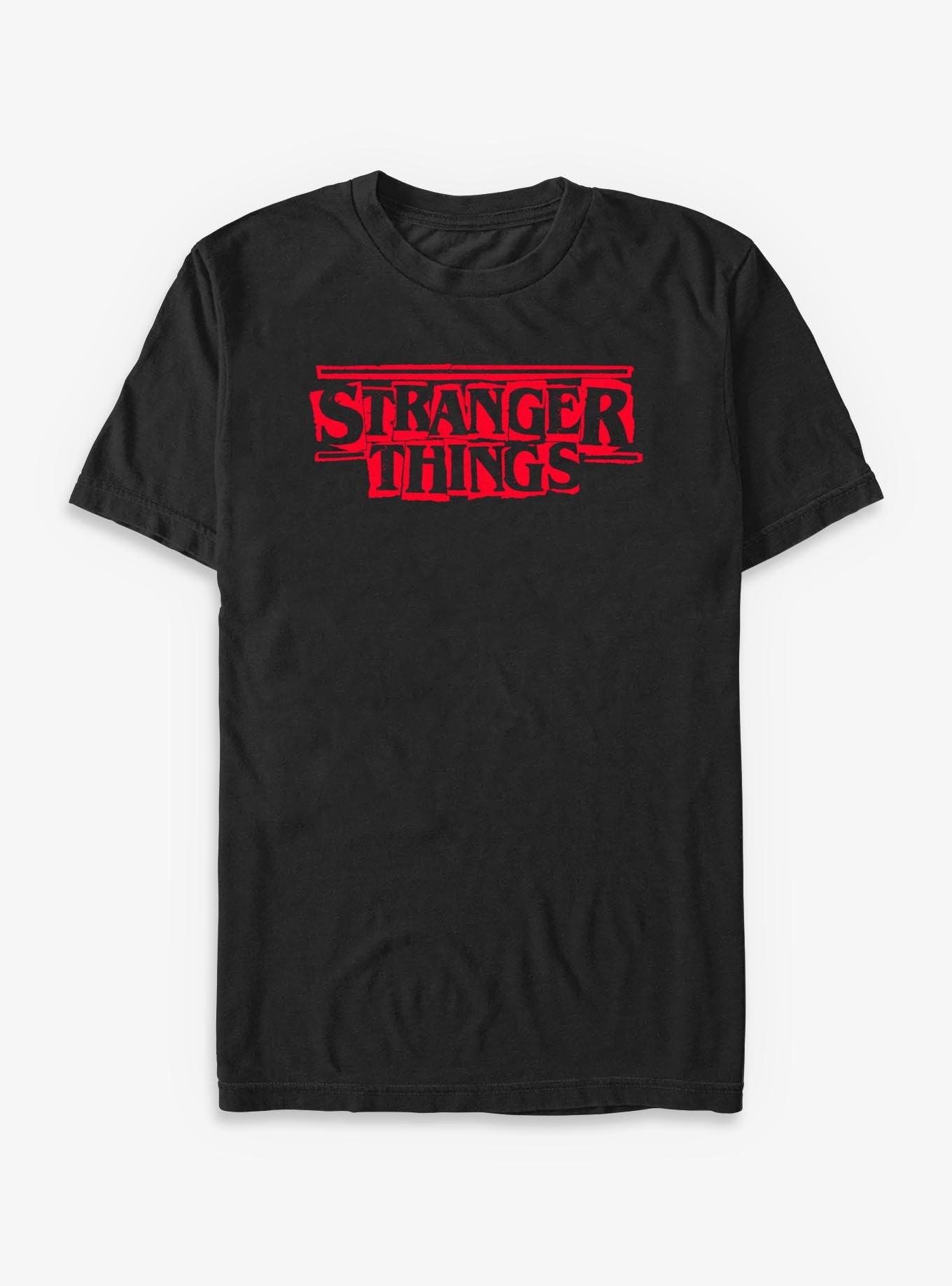 Stranger Things Stencil Logo T-Shirt, , hi-res