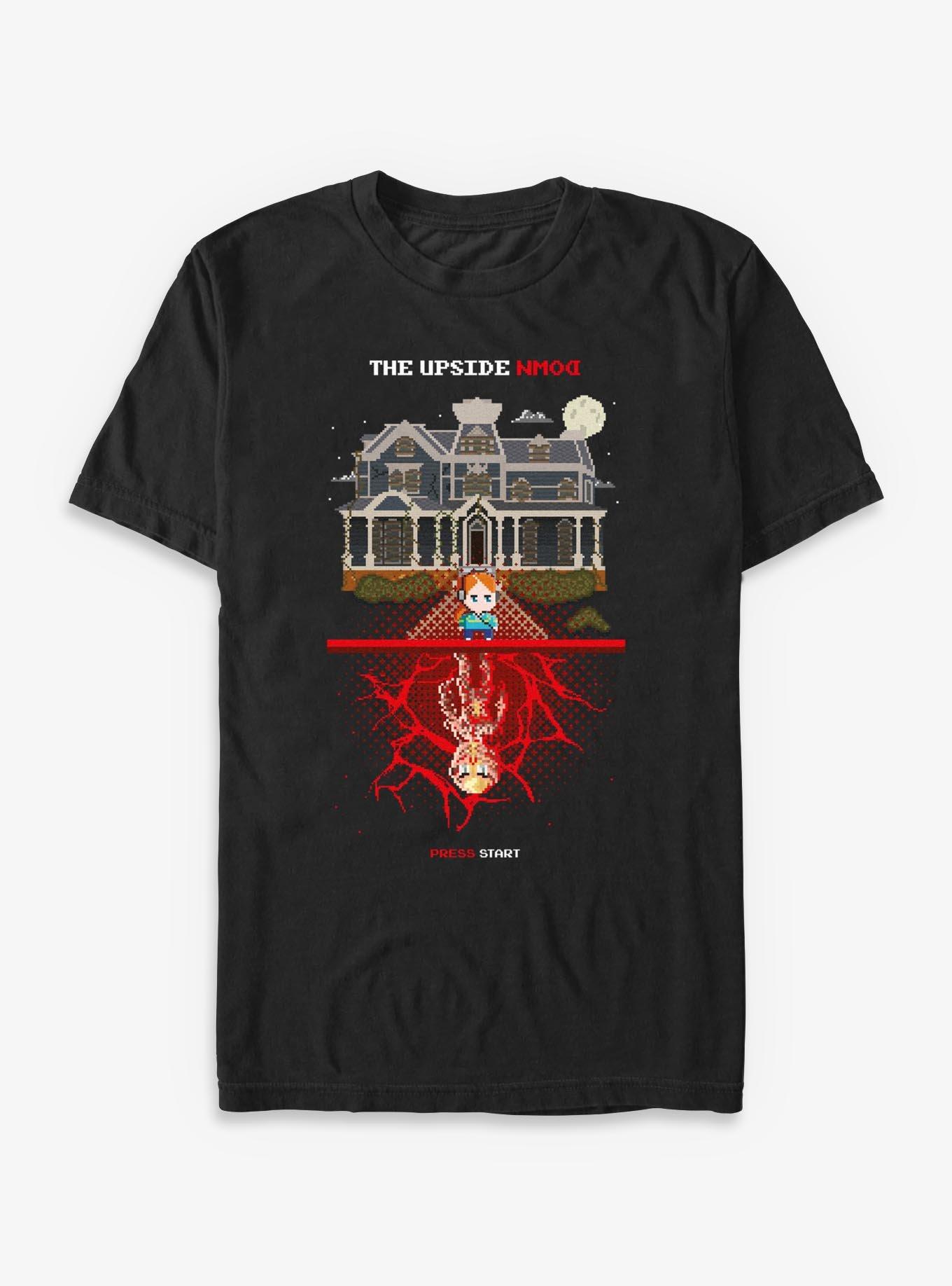 Stranger Things 8-Bit Max Vs Vecna T-Shirt