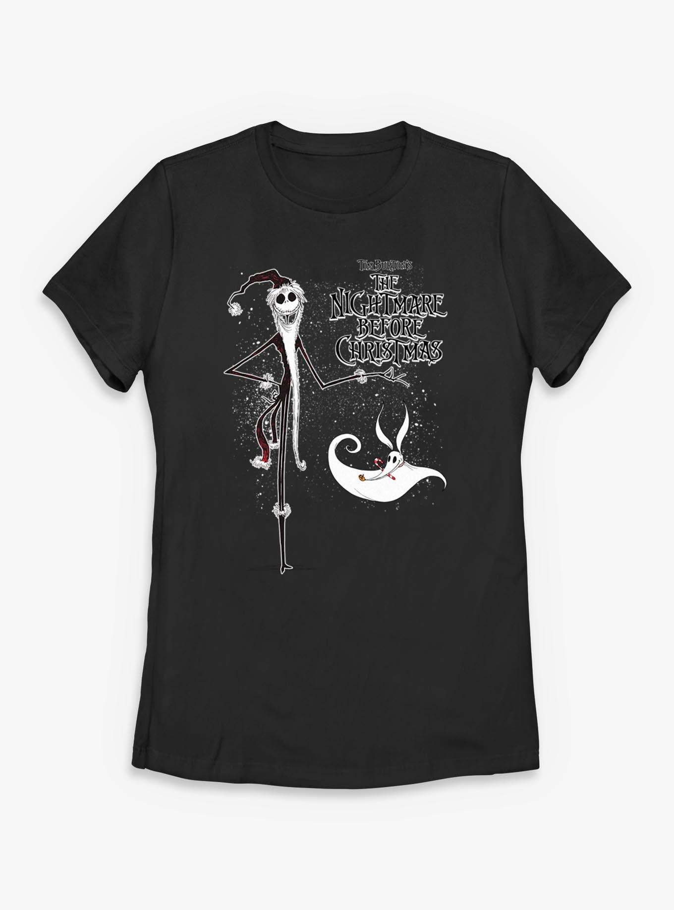 Disney The Nightmare Before Christmas Christmas Zero Womens T-Shirt, , hi-res