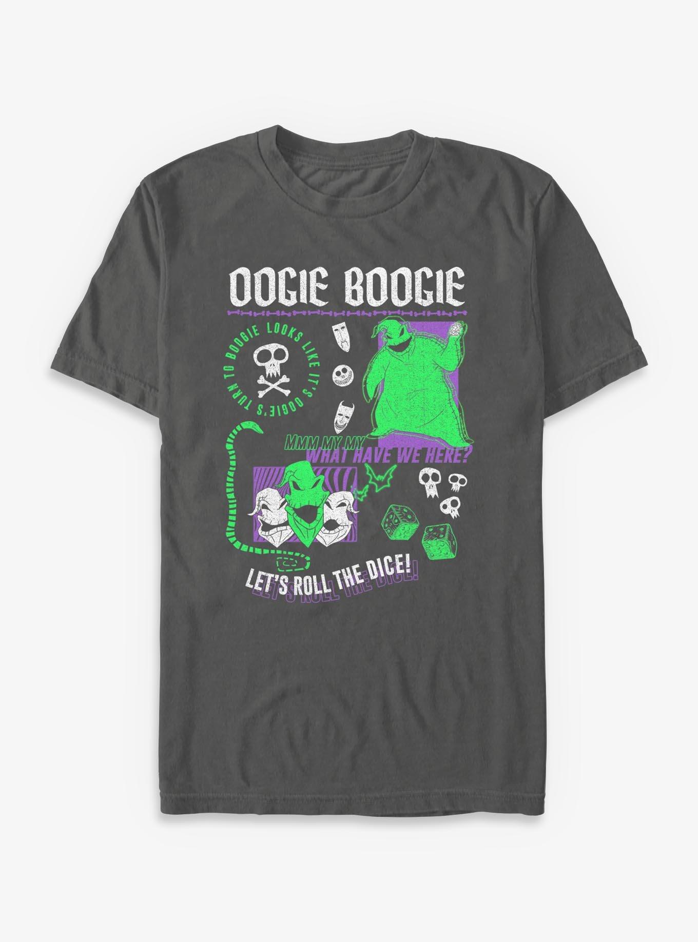 Disney The Nightmare Before Christmas Oogie Boogie Multi Hit Garment-Dyed T-Shirt, , hi-res