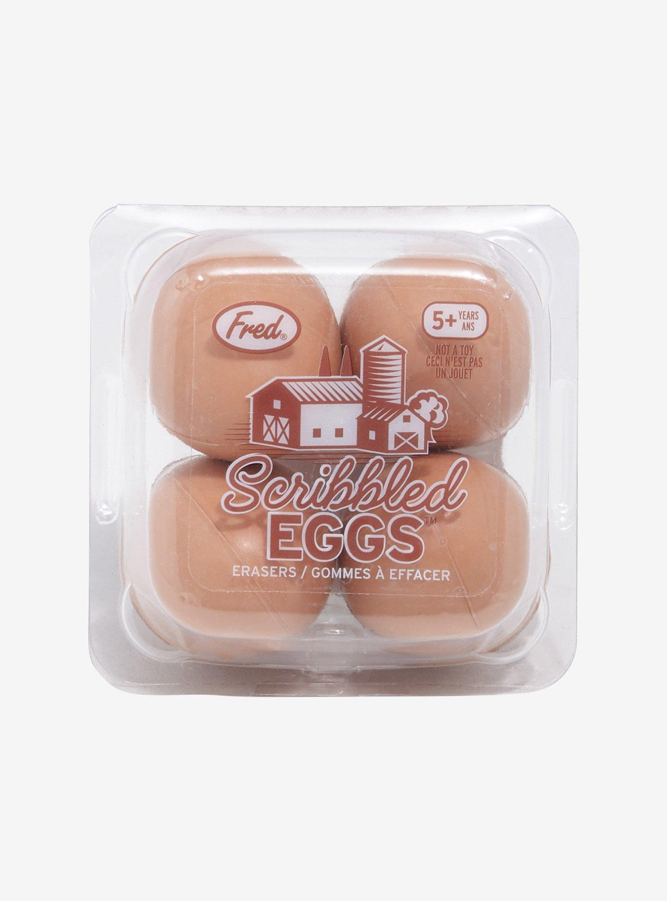 Scribbled Eggs Eraser Set, , hi-res