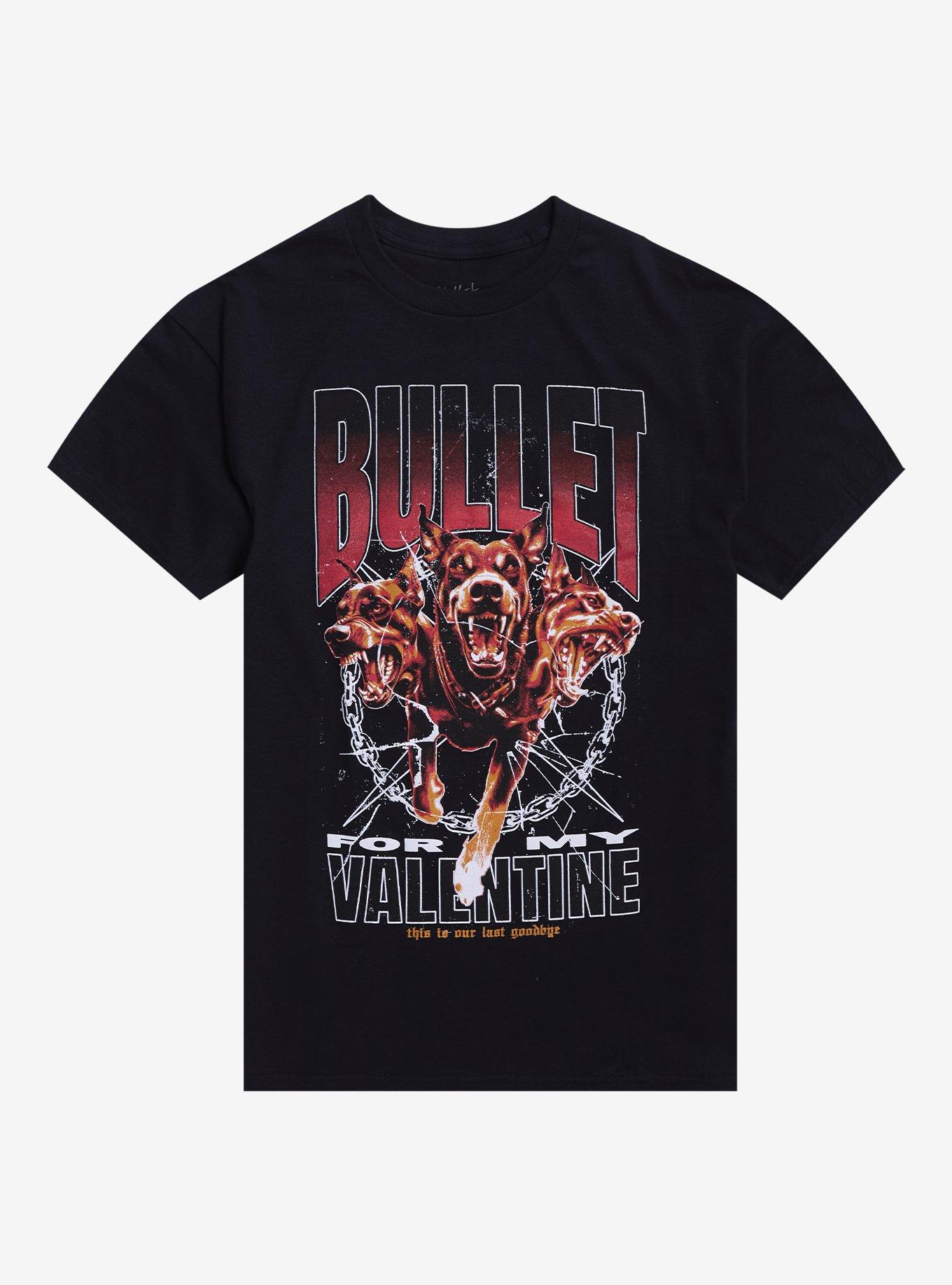 Bullet For My Valentine Three-Headed Dog T-Shirt, , hi-res