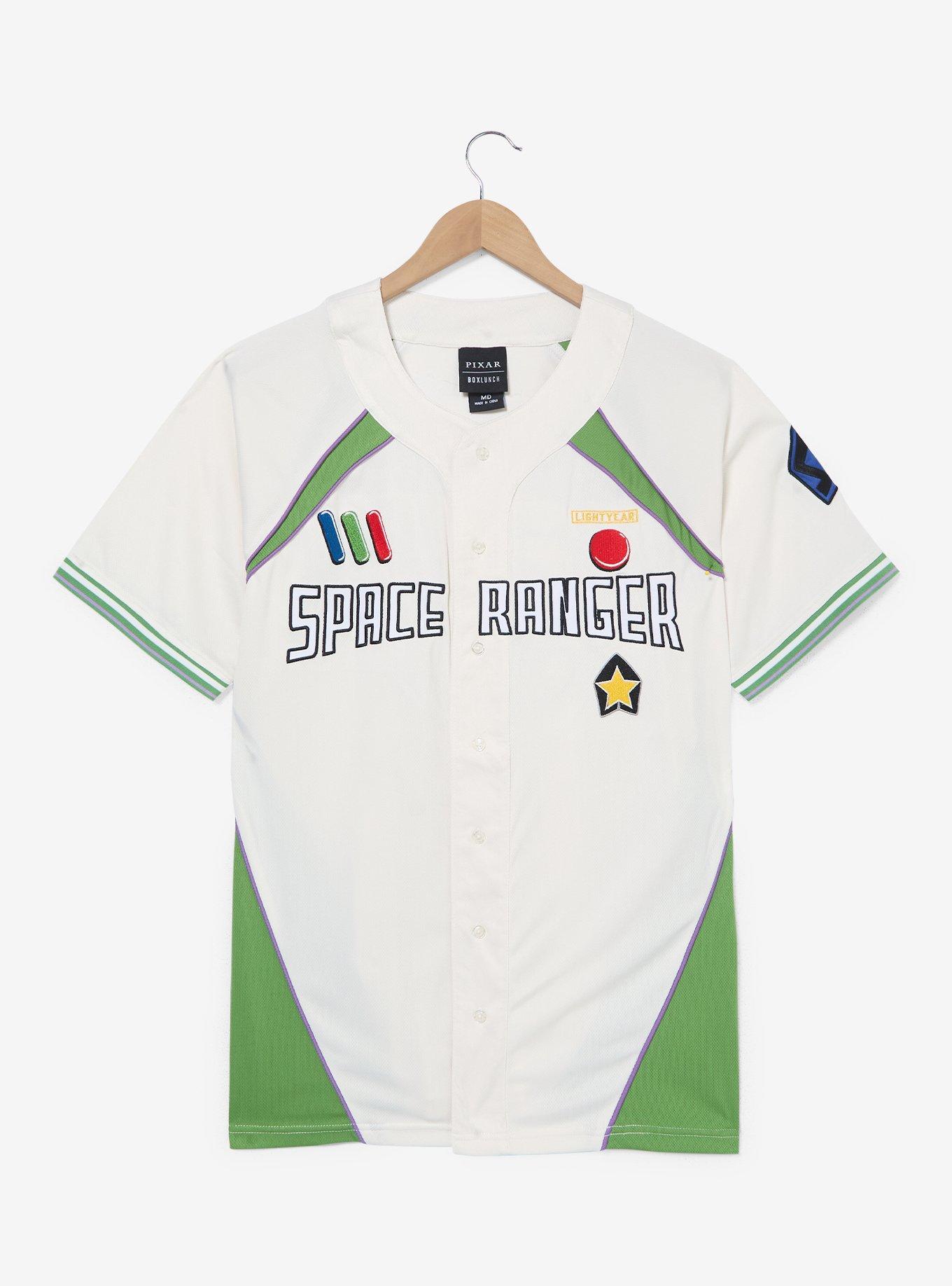 Disney Pixar Toy Story Buzz Lightyear Baseball Jersey - BoxLunch Exclusive, , hi-res