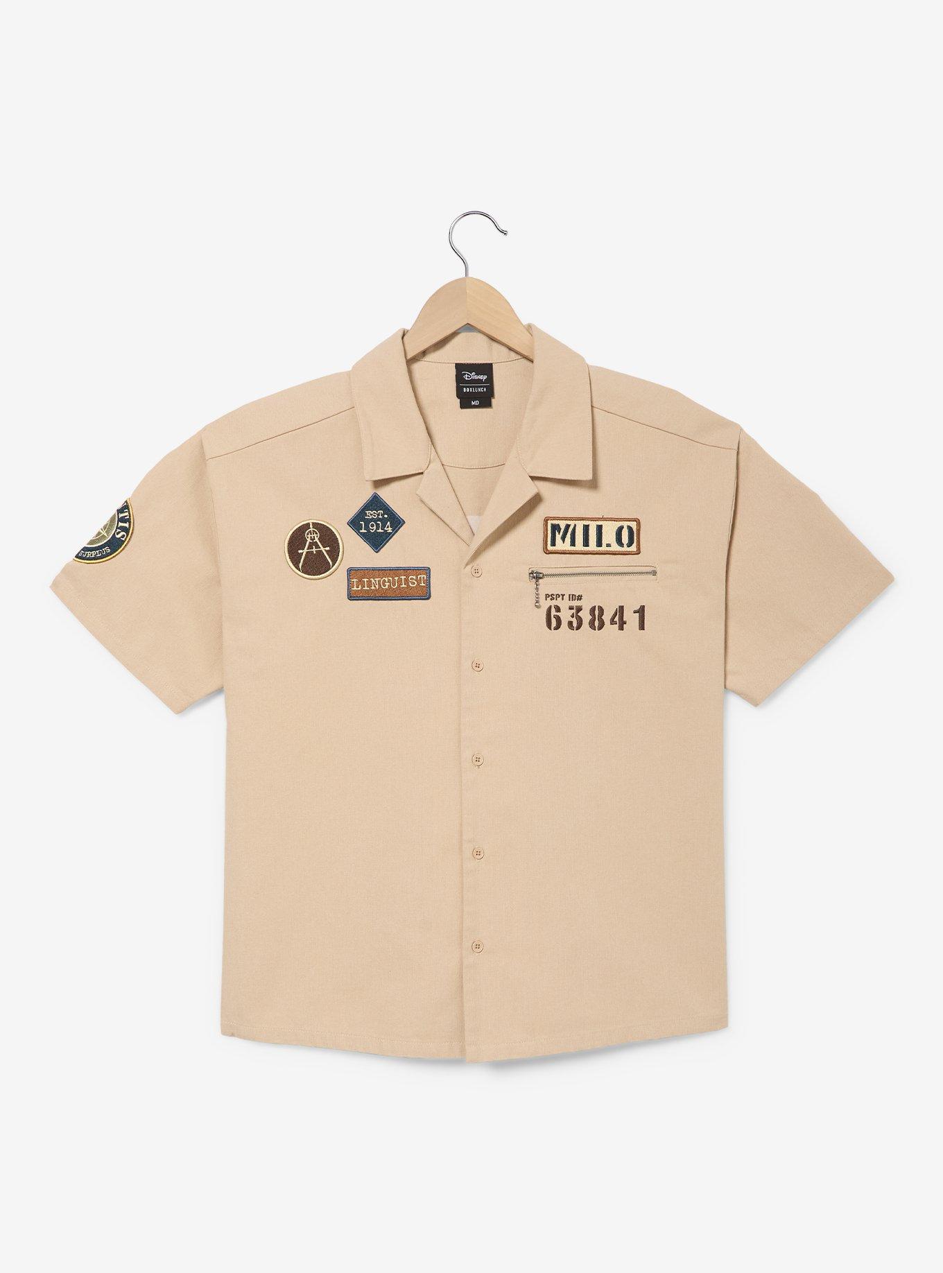 Disney Atlantis: The Lost Empire Woven Button-Up &mdash; BoxLunch Exclusive, , hi-res