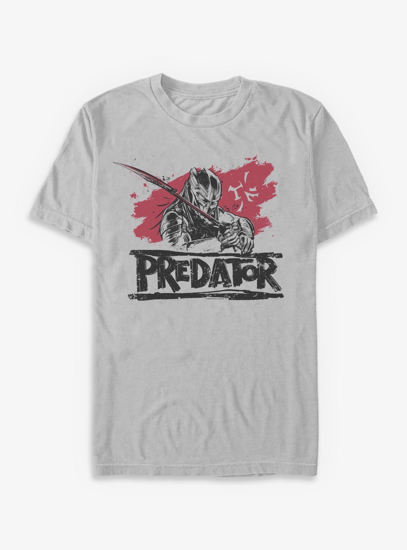 Predator Badlands Predator Silhouette T-Shirt - GREY | Hot Topic