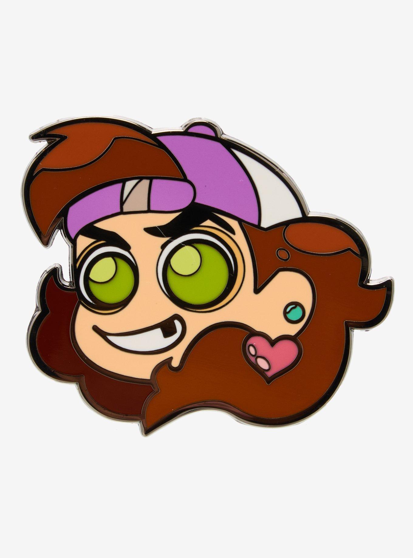 Knights Of Guinevere Frankie Enamel Pin, , hi-res