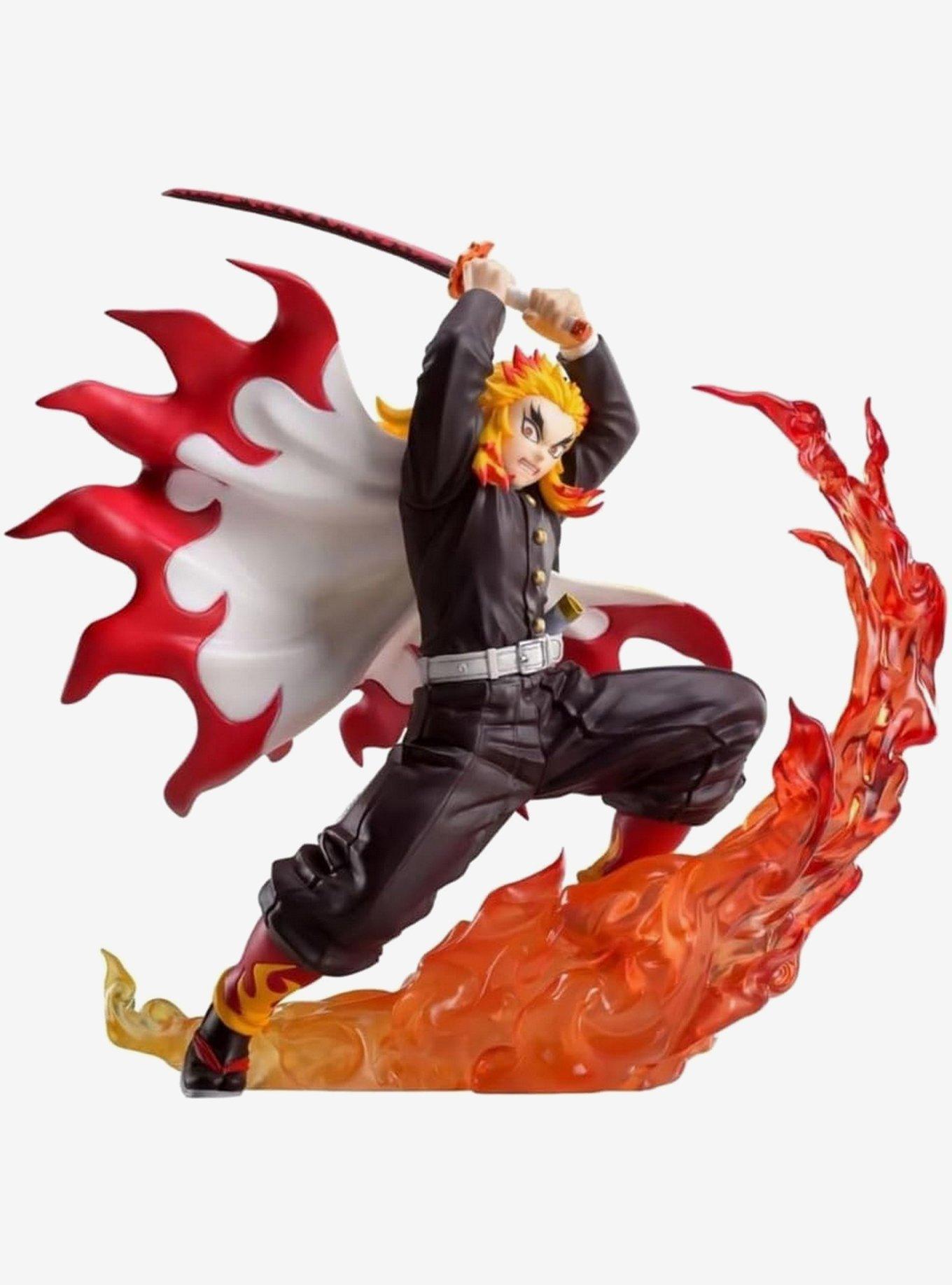 Sega Demon Slayer: Kimetsu no Yaiba Xross Link Kyojuro Rengoku Figure, , hi-res