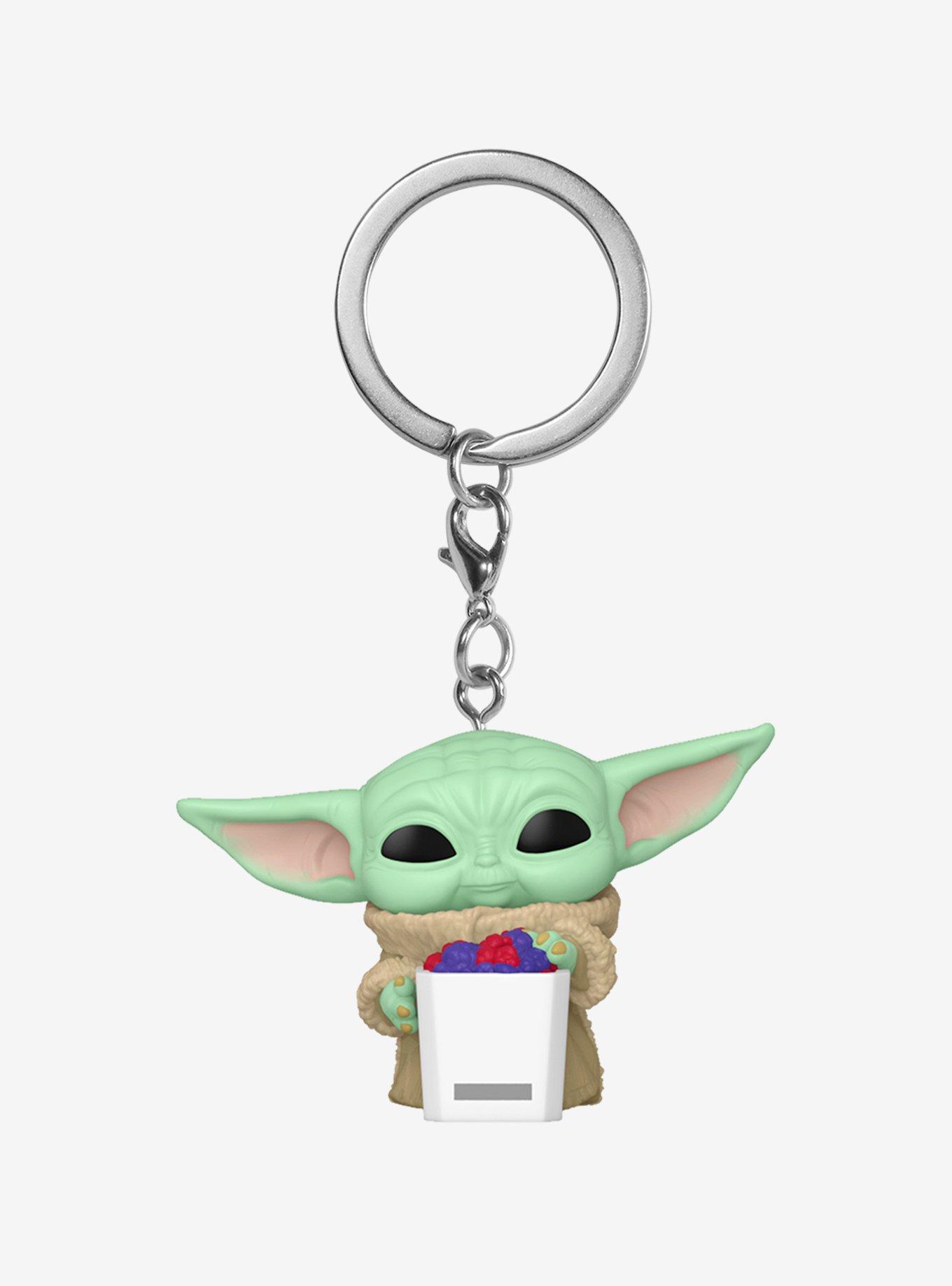 Funko Pocket Pop! Star Wars The Mandalorian & Grogu Grogu Vinyl Keychain, , hi-res
