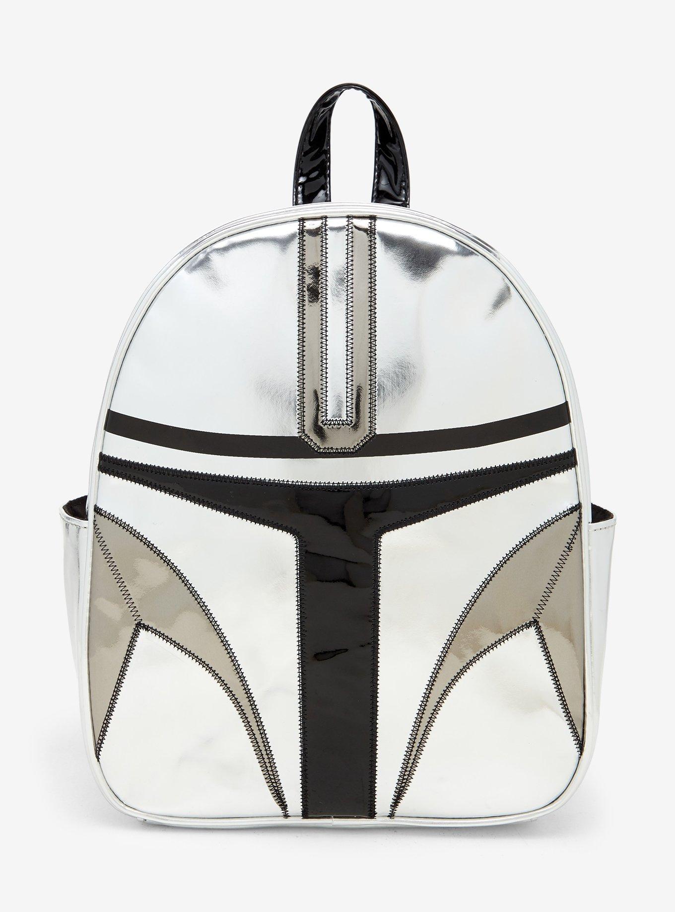 Star Wars The Mandalorian Metallic Helmet Mini Backpack, , hi-res