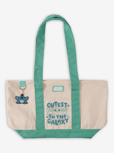Star Wars The Mandalorian Chibi Grogu Tote Bag | Hot Topic