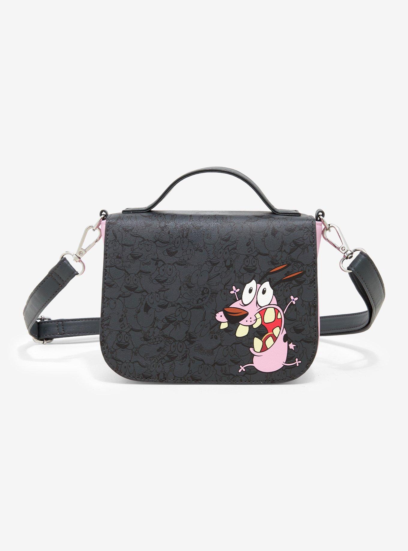 Courage The Cowardly Dog Crossbody Bag, , hi-res