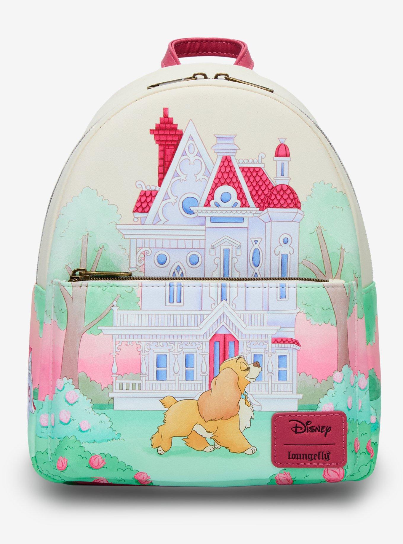 Loungefly Disney Lady And The Tramp House Mini Backpack  display picture 2