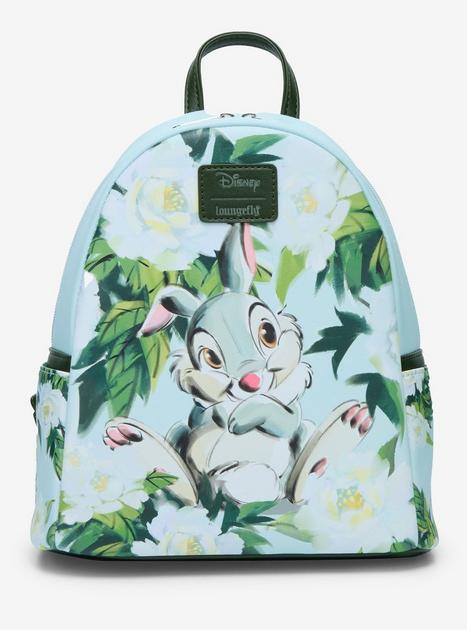 bambi springtime mini backpack Triple Pocket Mini-Backpack Step into the wonder of spring with Disneys Bambi Loungefly Bambi Springtime Gingham Thumper