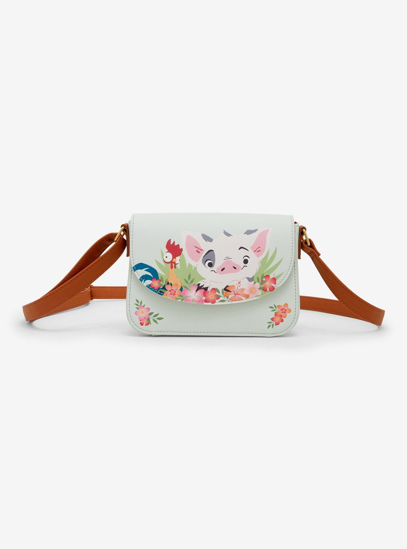 Loungefly Disney Moana Pua & Hei Hei Crossbody Bag, , hi-res