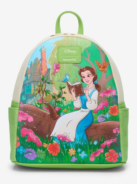 beauty and the beast princess scenes mini backpack Loungefly Scene Triple Pocket Double Strap Shoulder Bag : Clothing, Shoes & Jewelry Warm up to a page Beauty and the Beast -