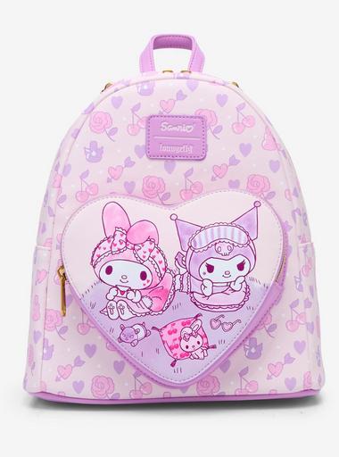 kawaii mini backpack Classy Great for Hello Kitty fans. Loungefly Sanrio Hello Kitty &
