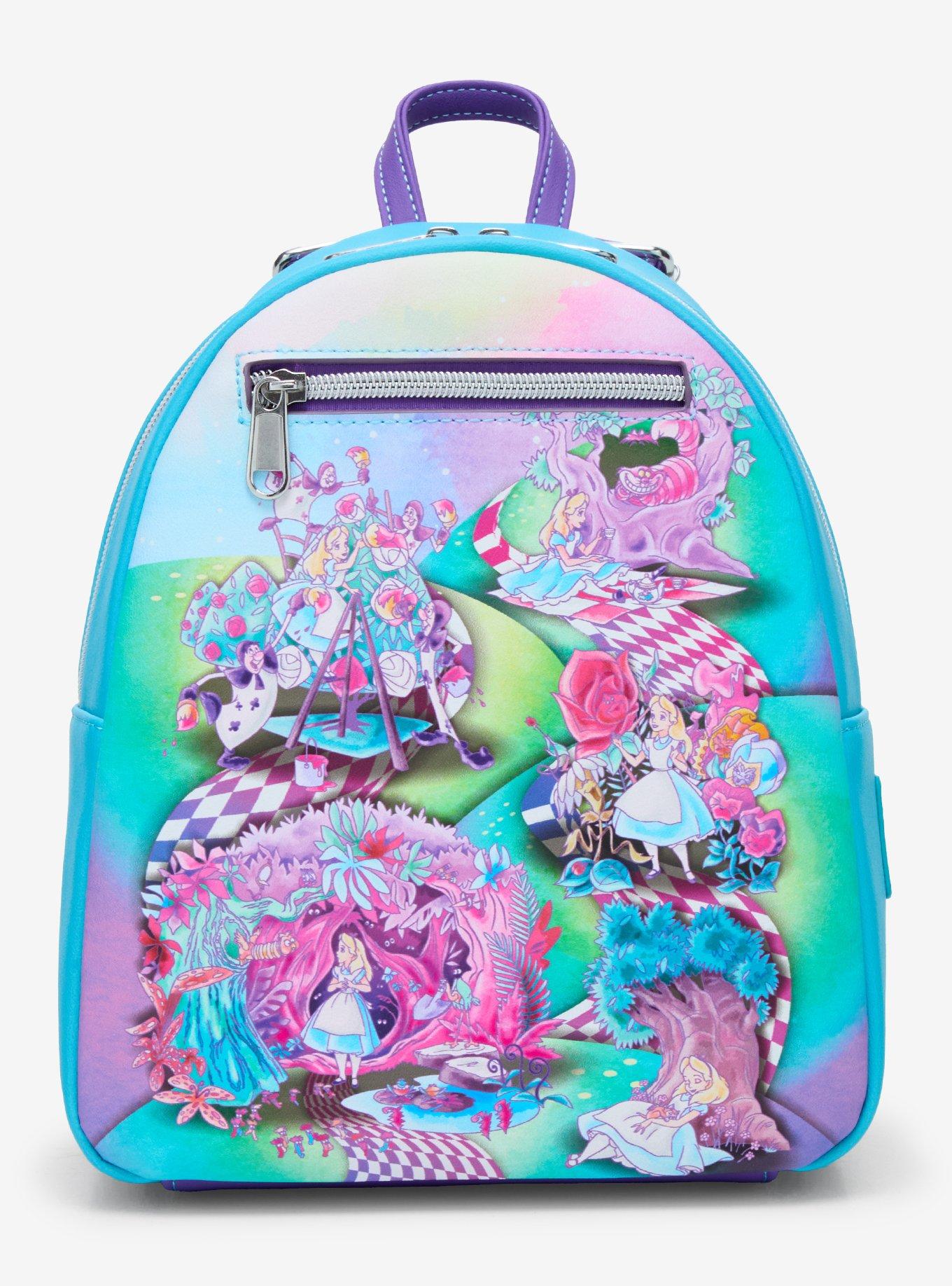 Loungefly Disney Alice In Wonderland Scenes Mini Backpack, , hi-res