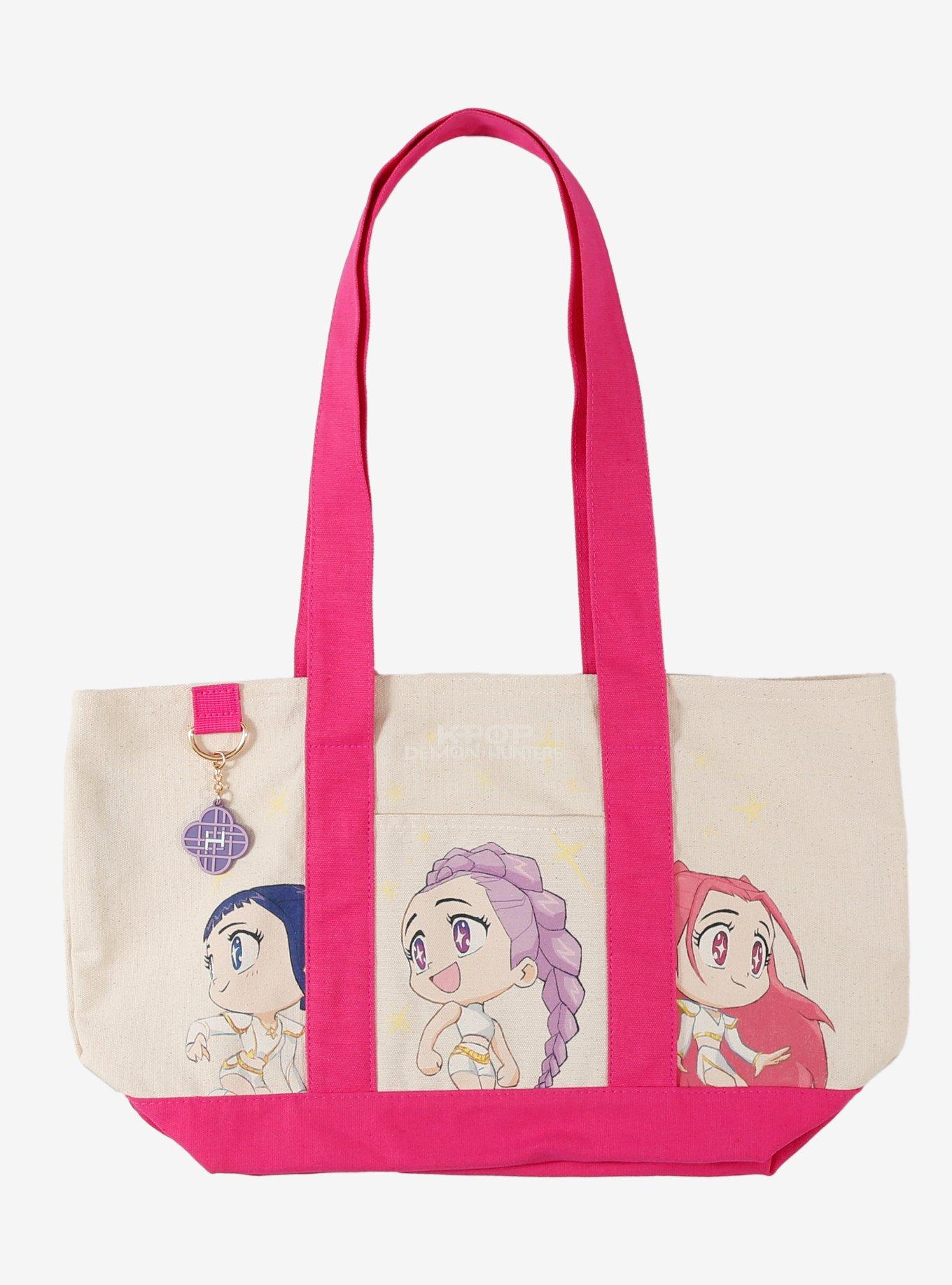 KPop Demon Hunters Huntrix & Saja Boys Tote Bag, , hi-res