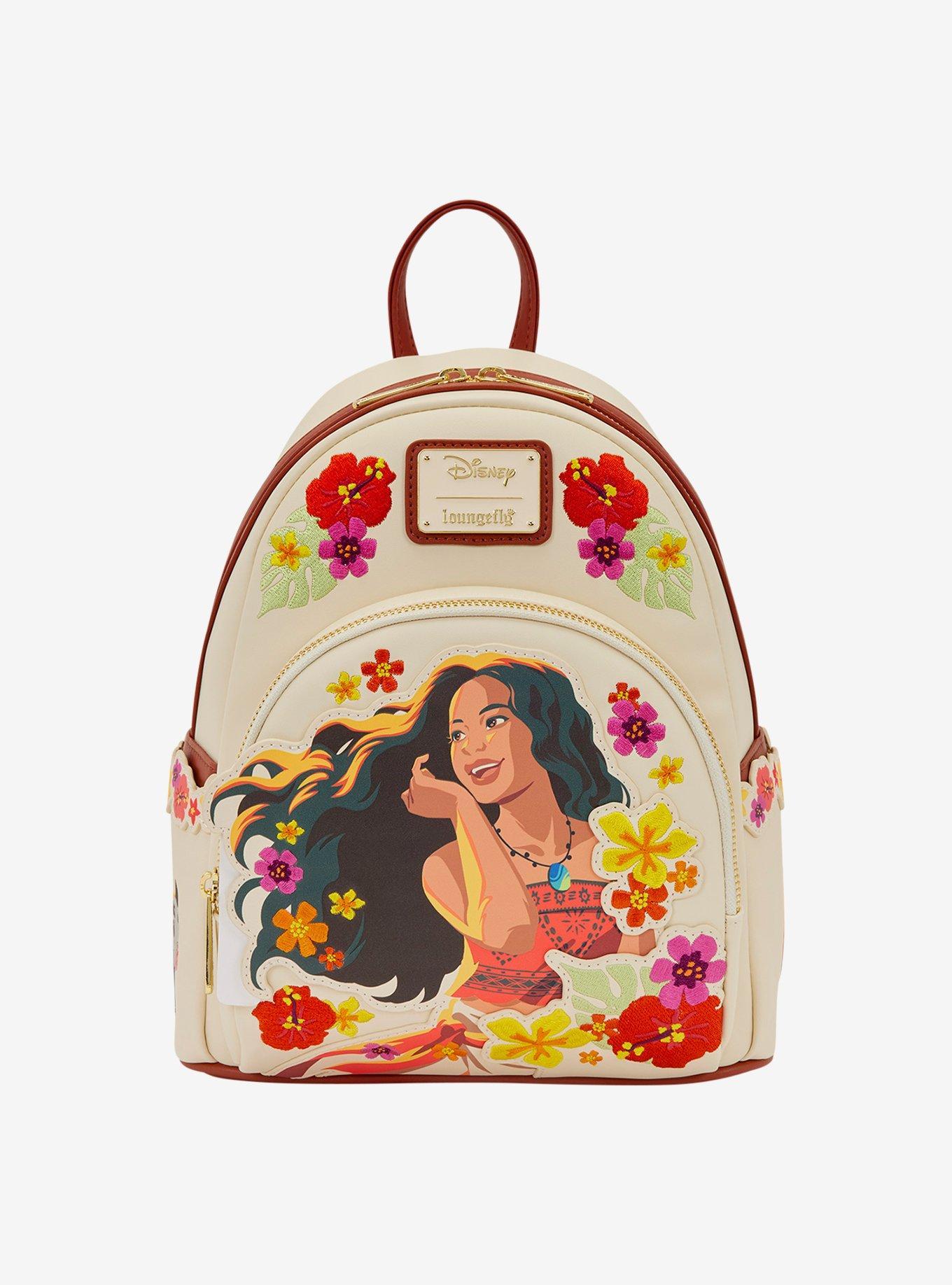 Loungefly Disney Moana (Live Action) Floral Moana Mini Backpack, , hi-res