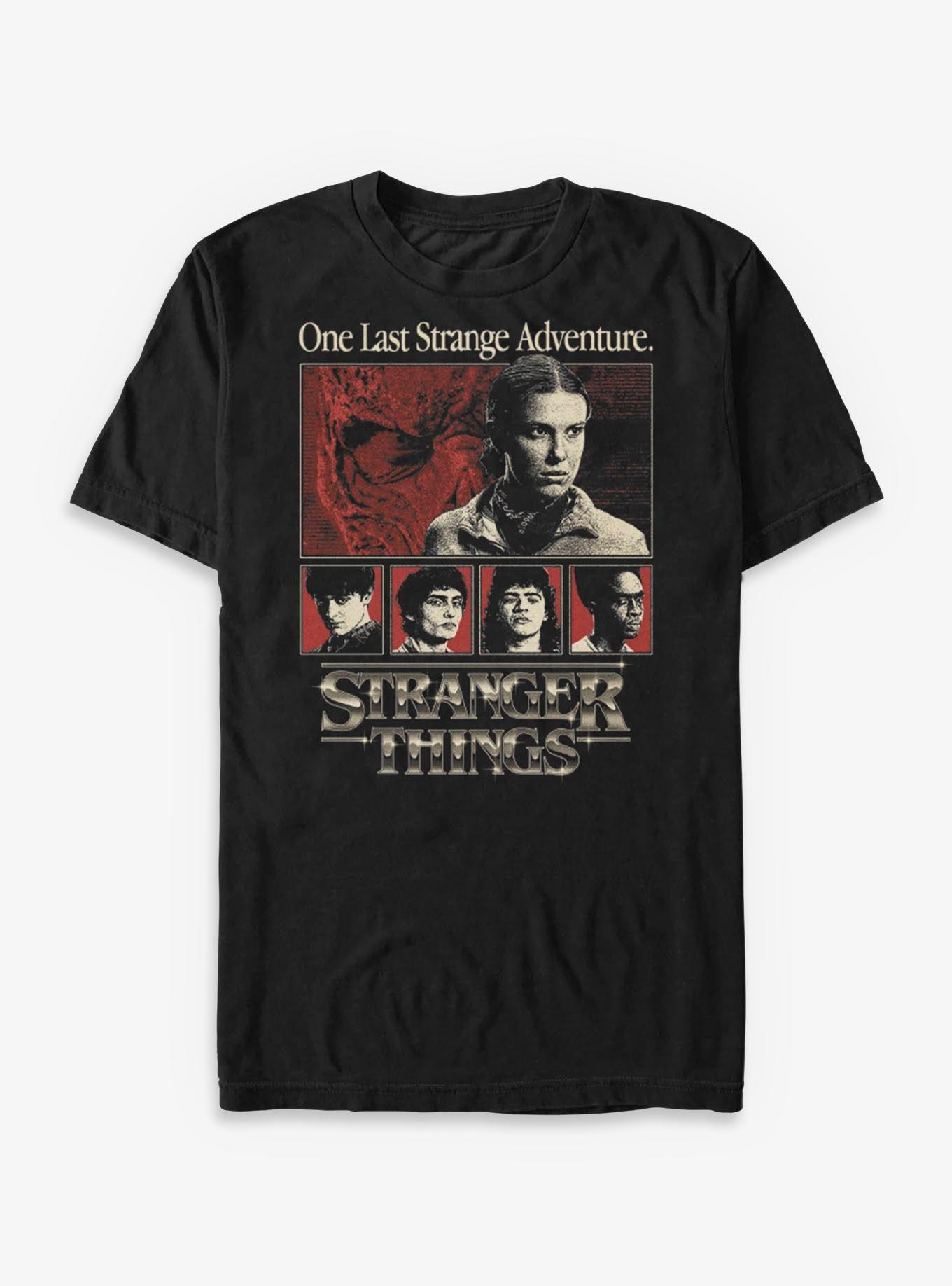 Stranger Things One Last Strange Adventure T-Shirt Hot Topic Exclusive, , hi-res