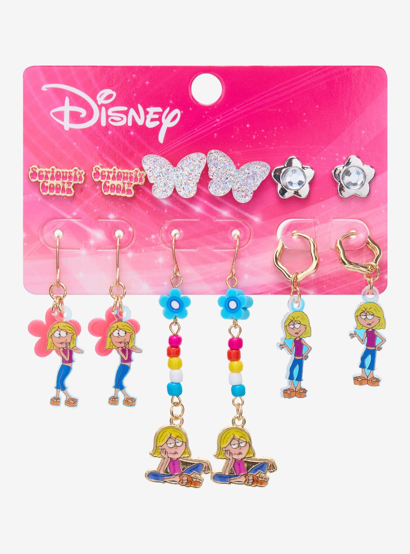 Disney Lizzie McGuire Cartoon Lizzie Earring Set &mdash; BoxLunch Exclusive, , hi-res