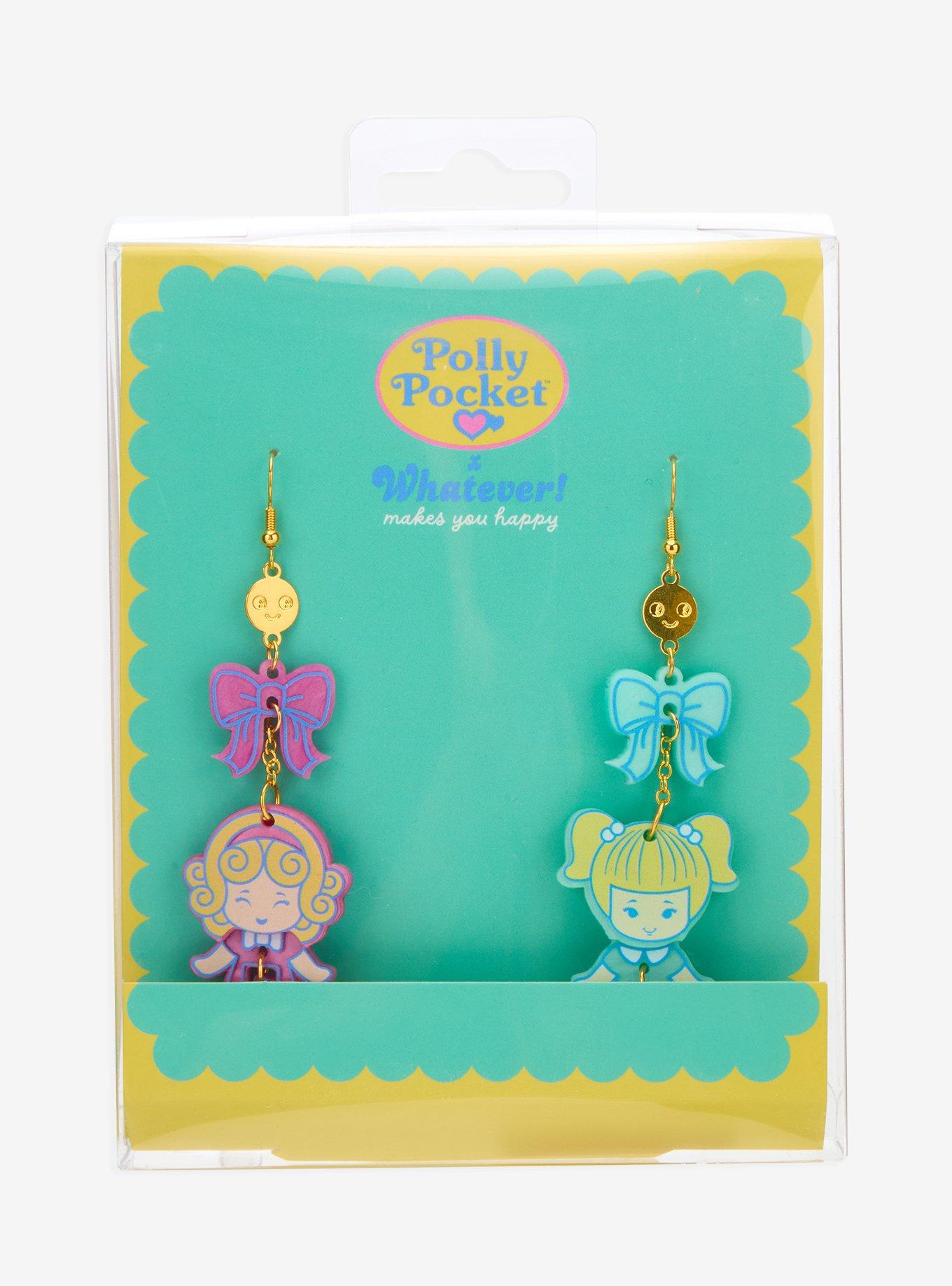 Whatever! Makes You Happy x Polly Pocket Doll Statement Earrings, , hi-res