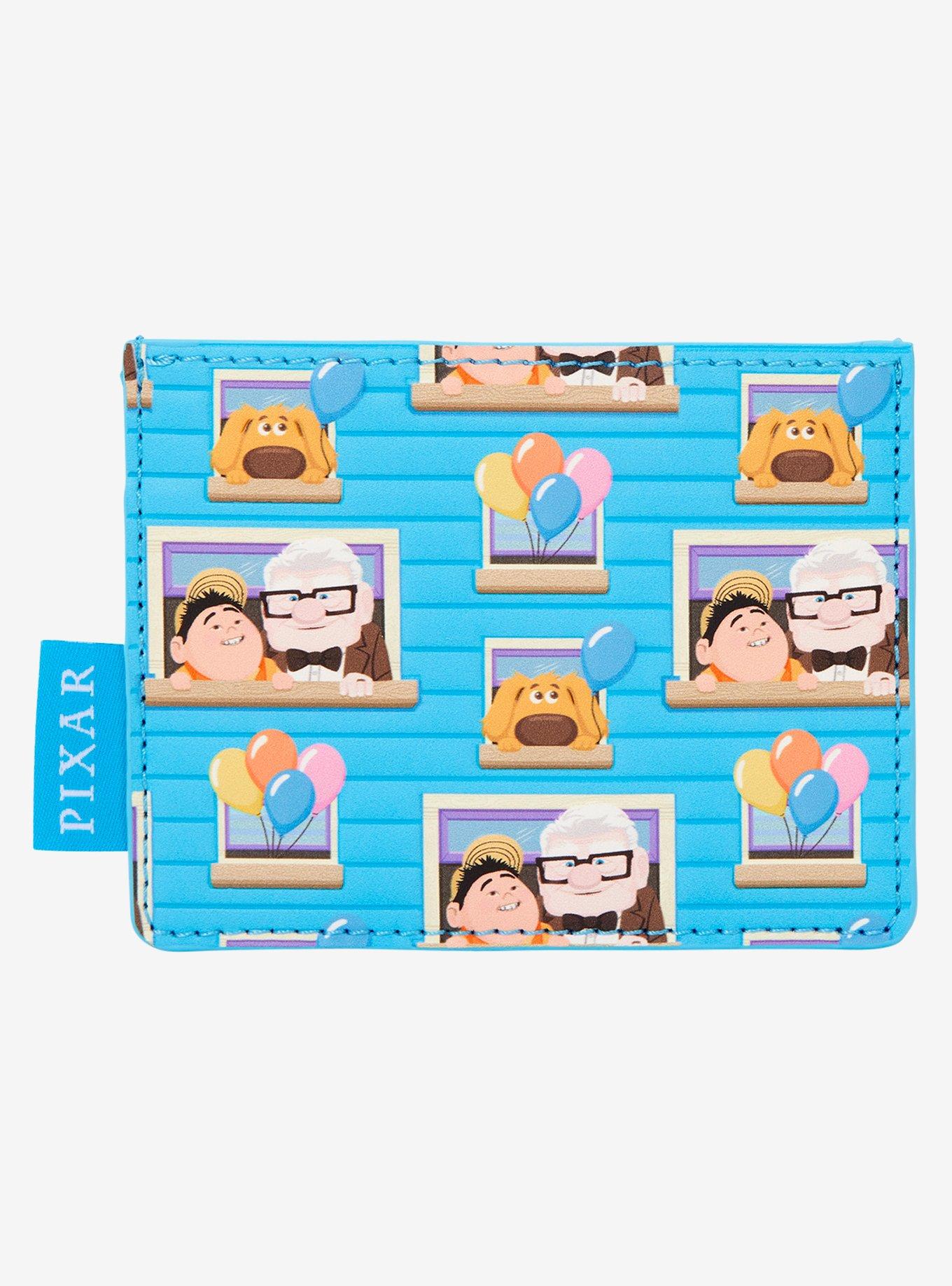 Loungefly Disney Pixar Up Characters Allover Print Cardholder, , hi-res