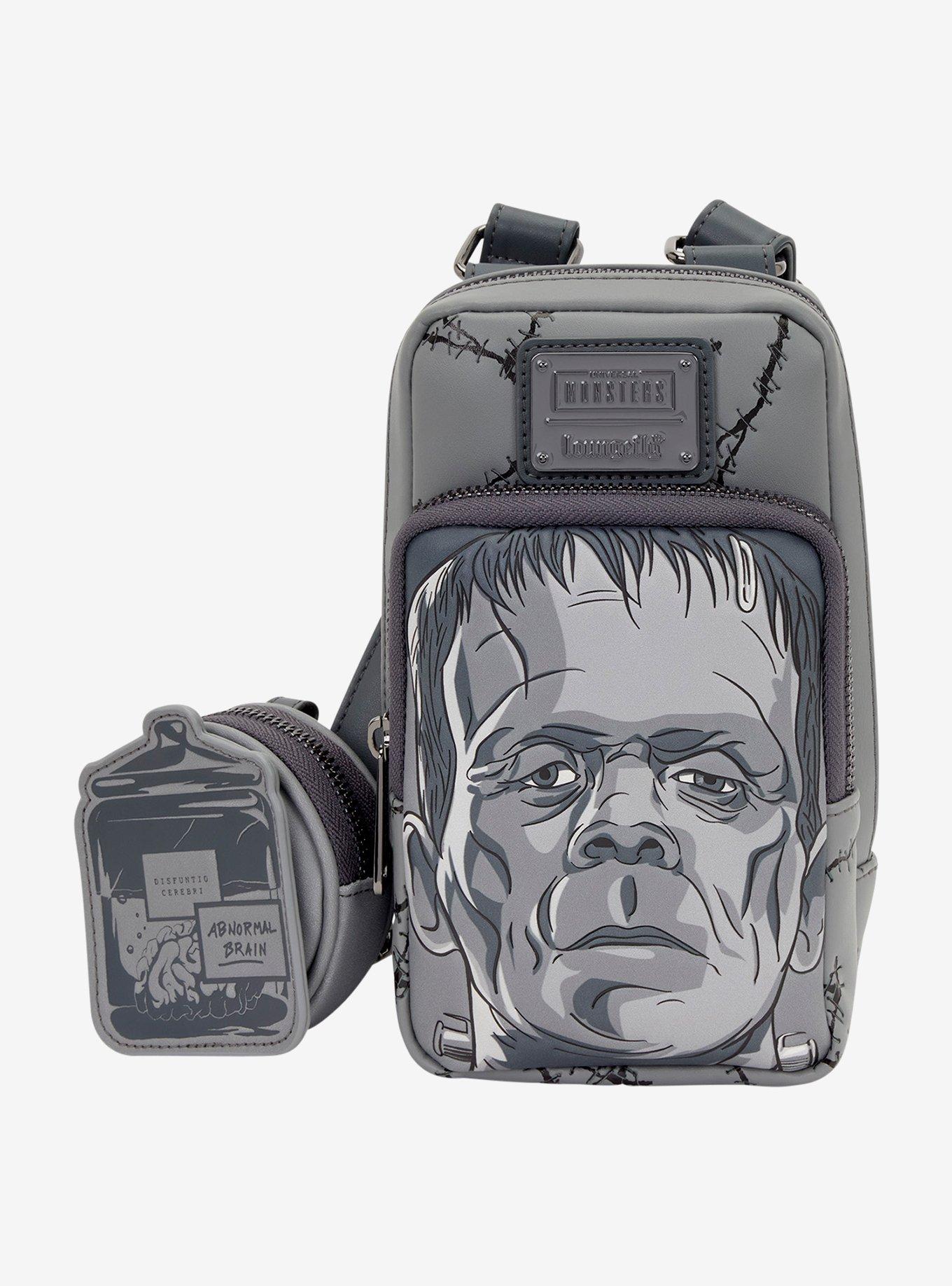 Loungefly Universal Monsters Frankenstein Crossbody Bag with Coin Purse, , hi-res