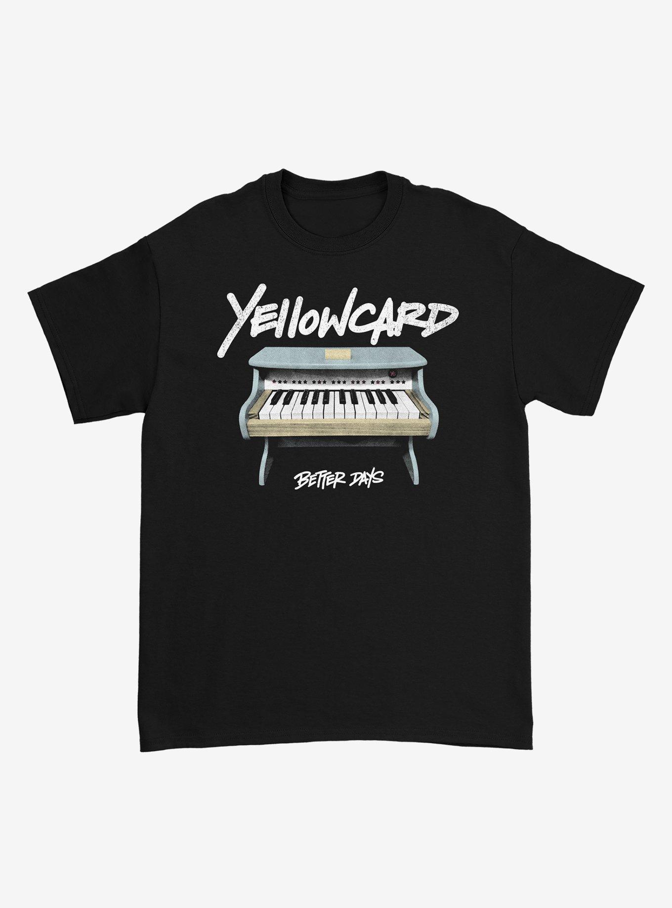 Yellowcard Better Days Keyboard T-Shirt, , hi-res