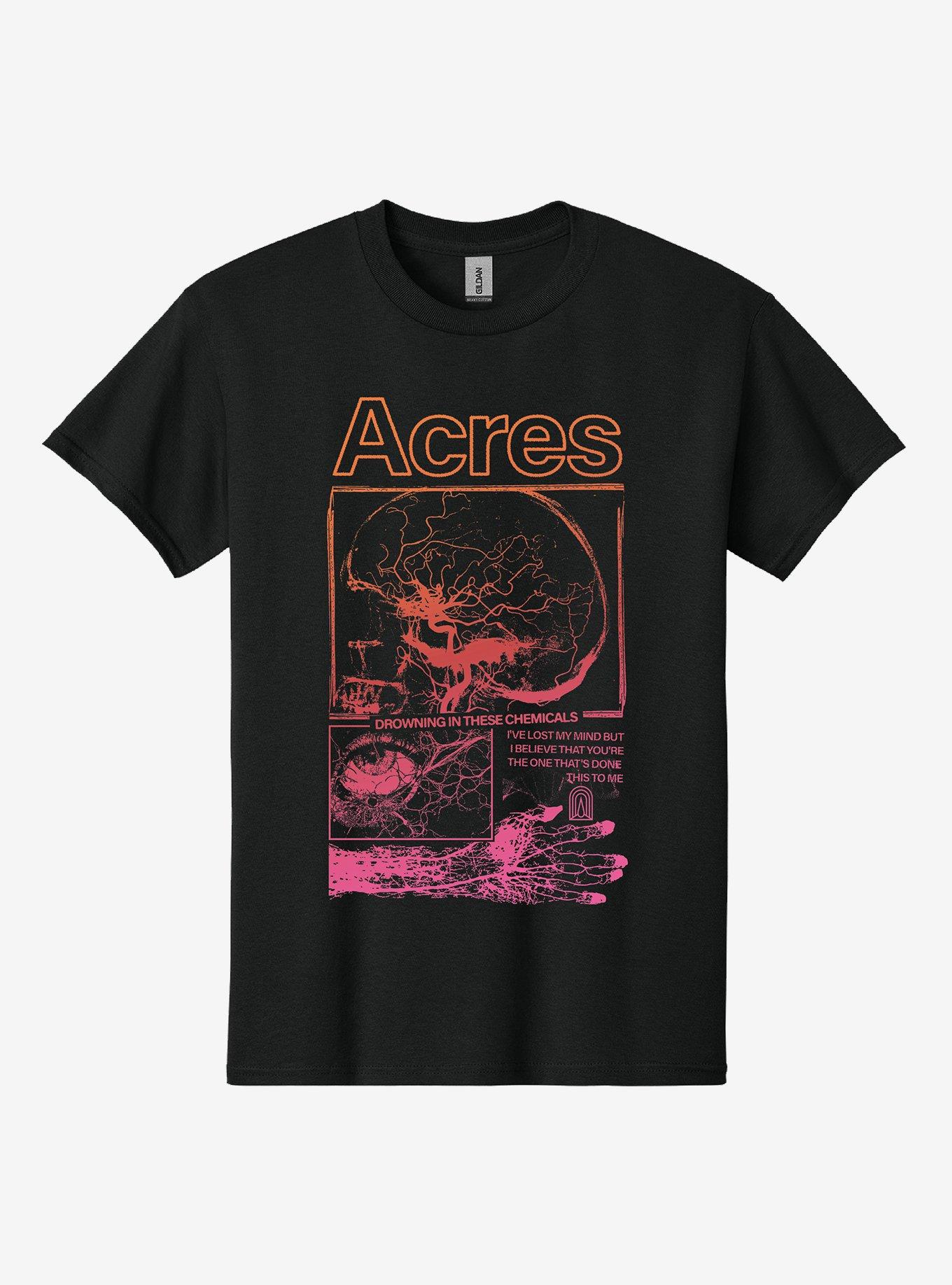 Acres Drowning In Chemicals T-Shirt, , hi-res